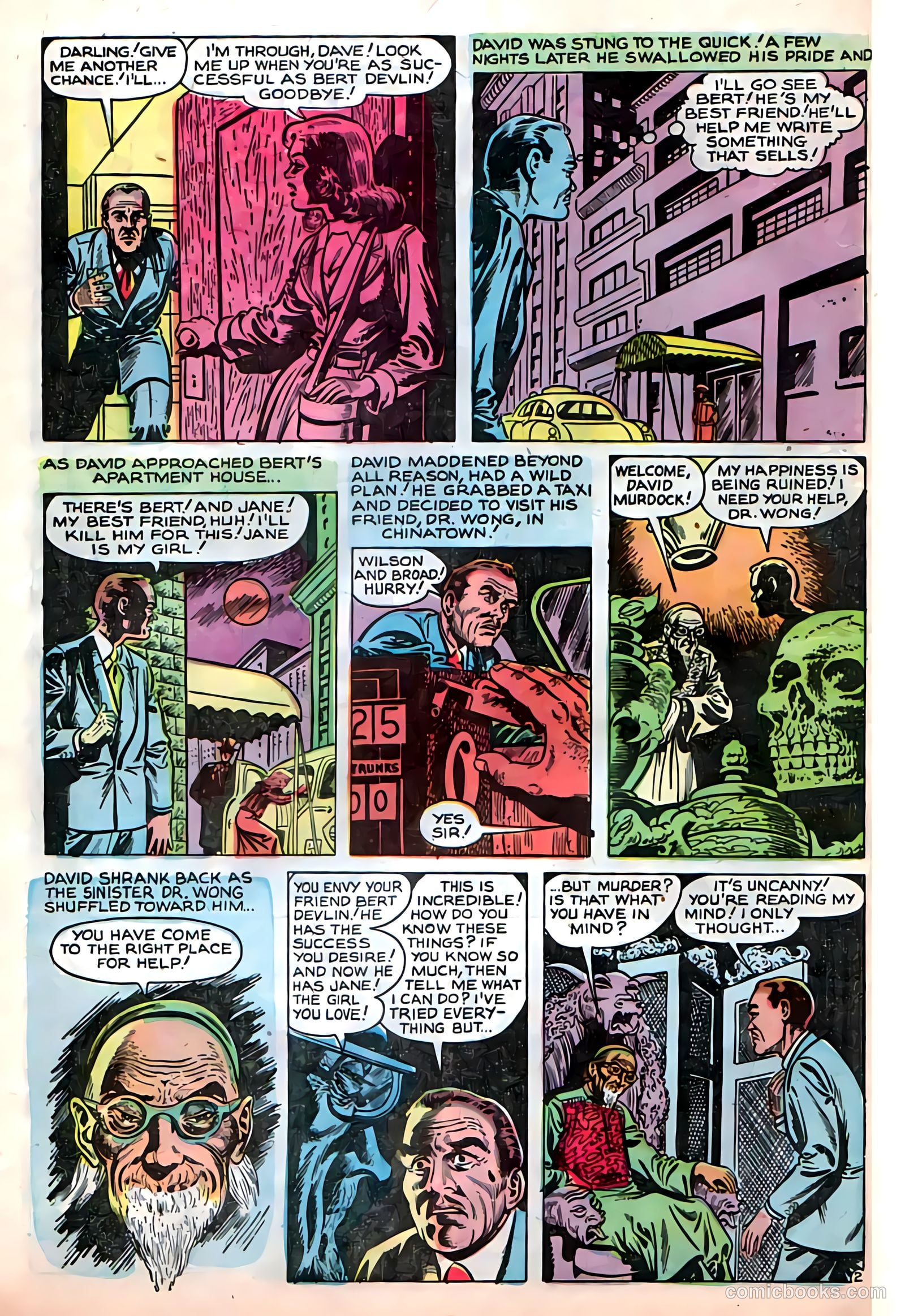Dark Mysteries #12 (1953, Master Comics) — page 18 of 36