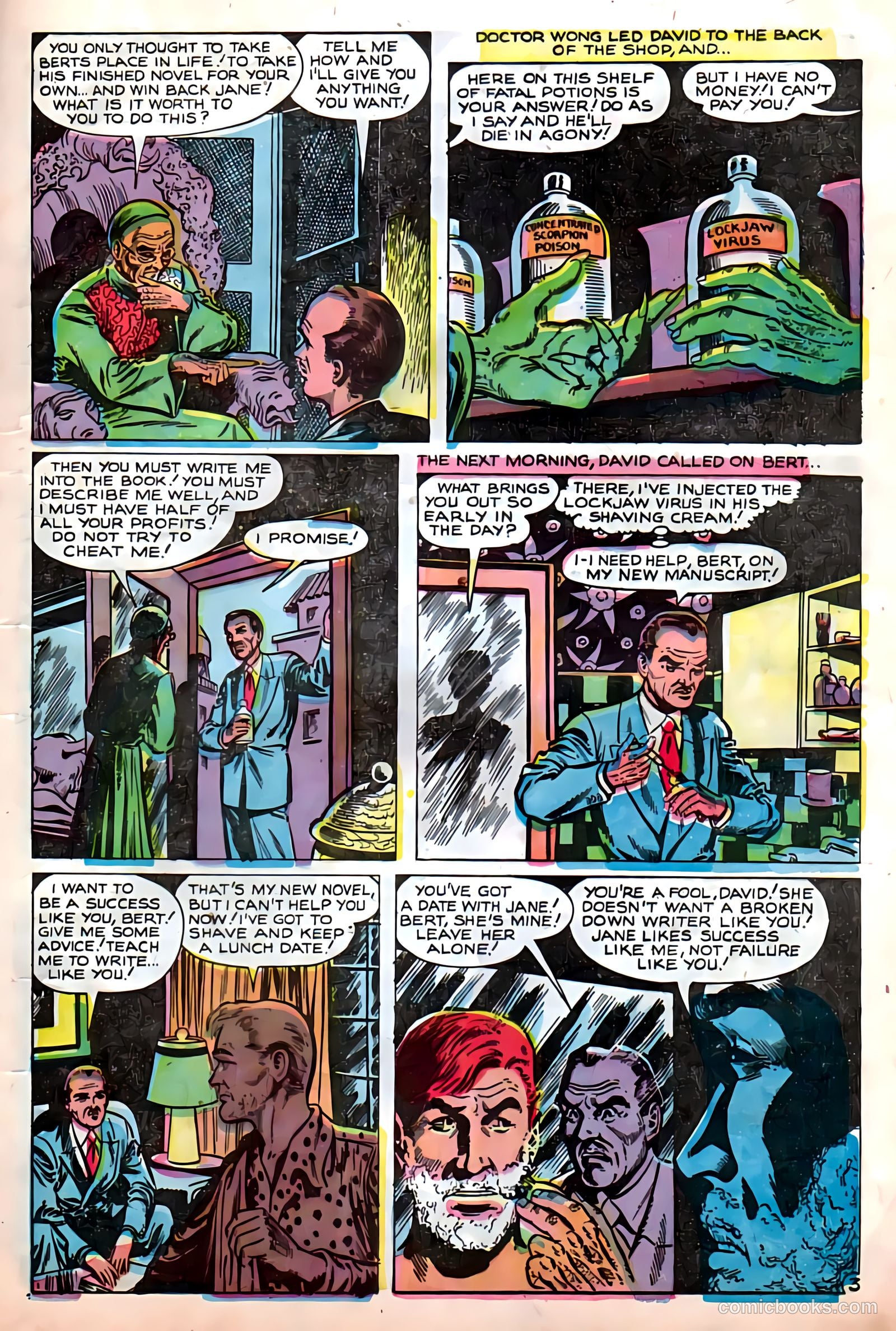 Dark Mysteries #12 (1953, Master Comics) — page 19 of 36