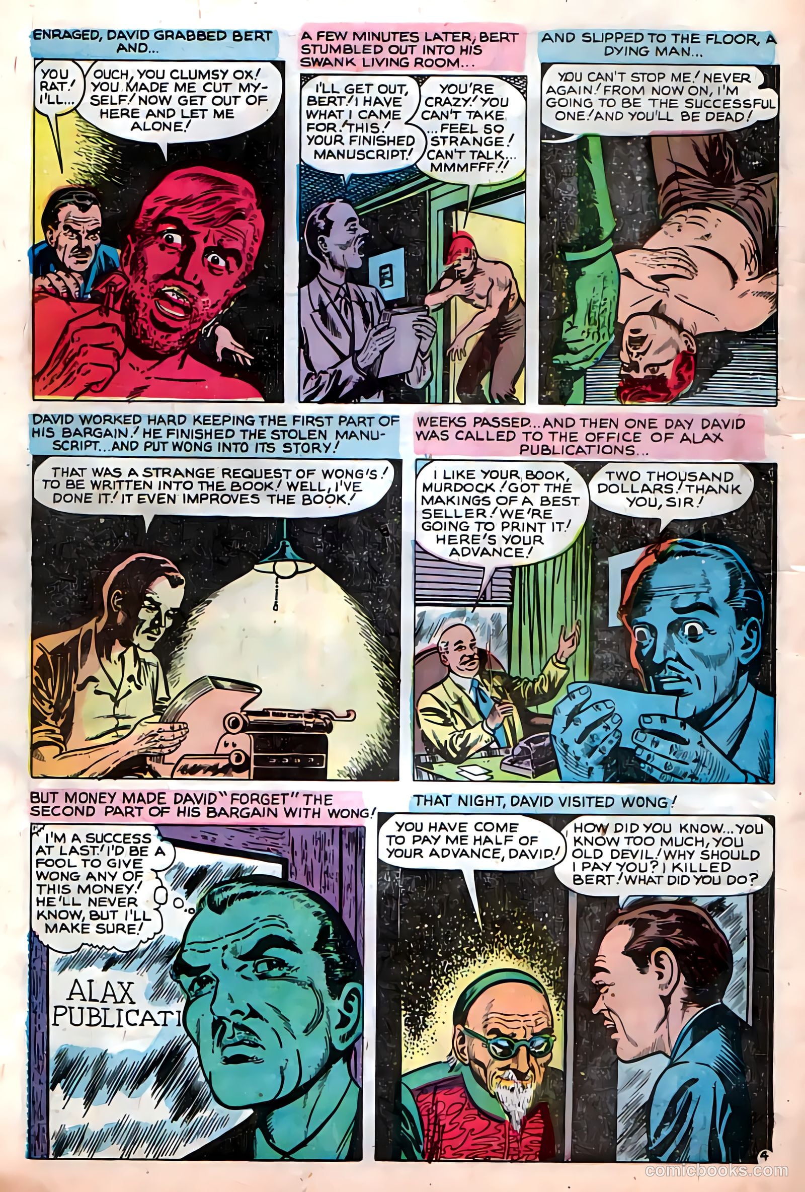 Dark Mysteries #12 (1953, Master Comics) — page 20 of 36