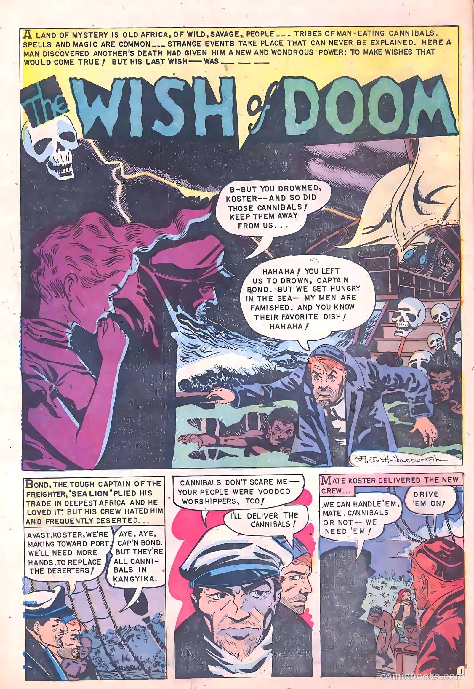 Dark Mysteries #12 (1953, Master Comics) — page 26 of 36
