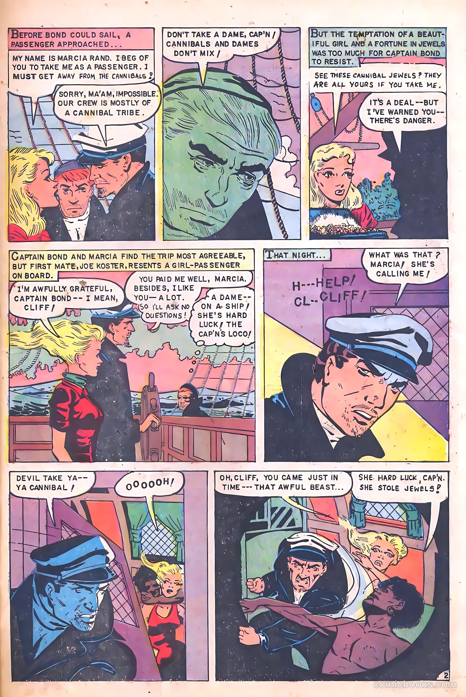Dark Mysteries #12 (1953, Master Comics) — page 27 of 36