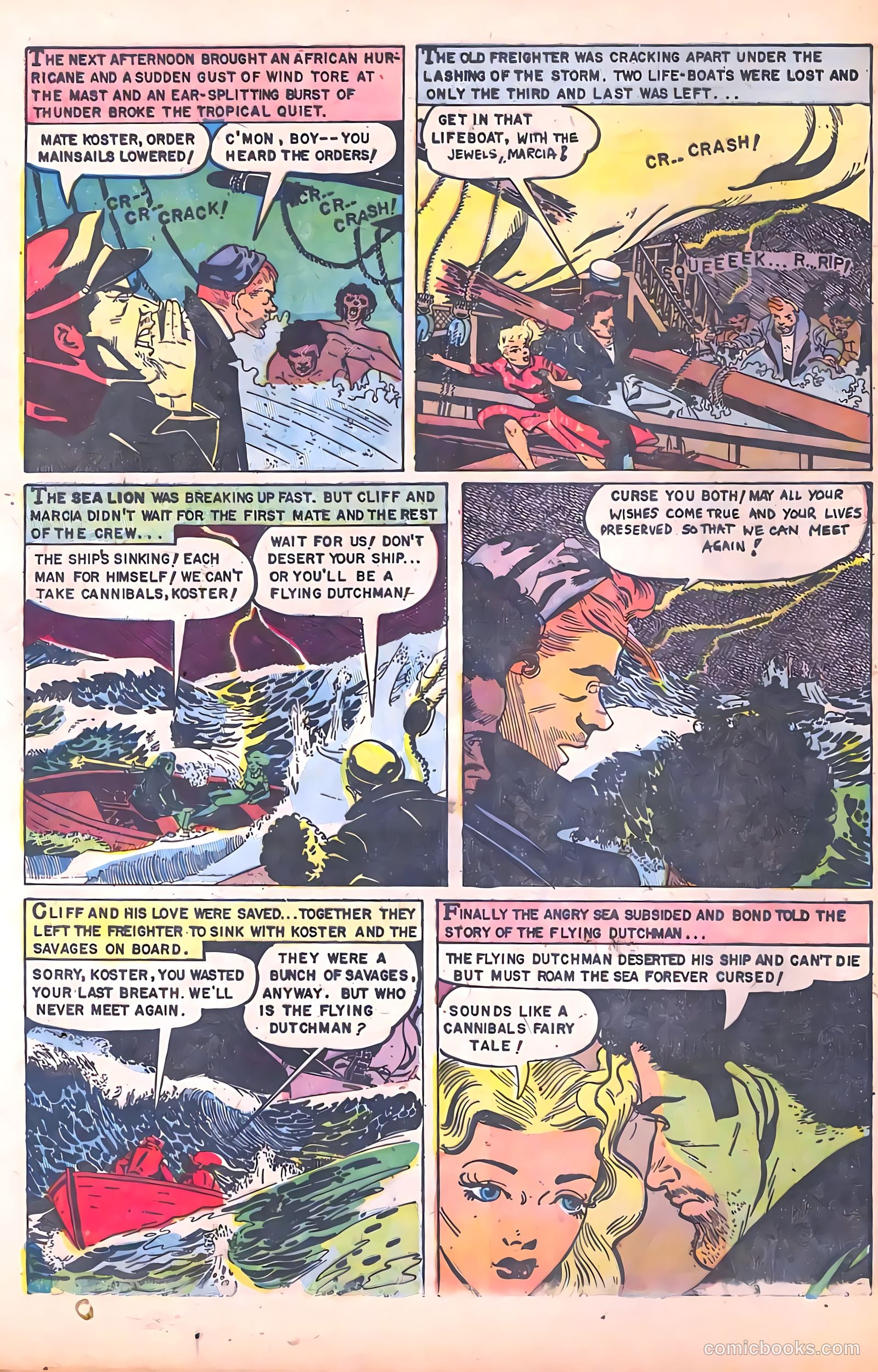 Dark Mysteries #12 (1953, Master Comics) — page 28 of 36
