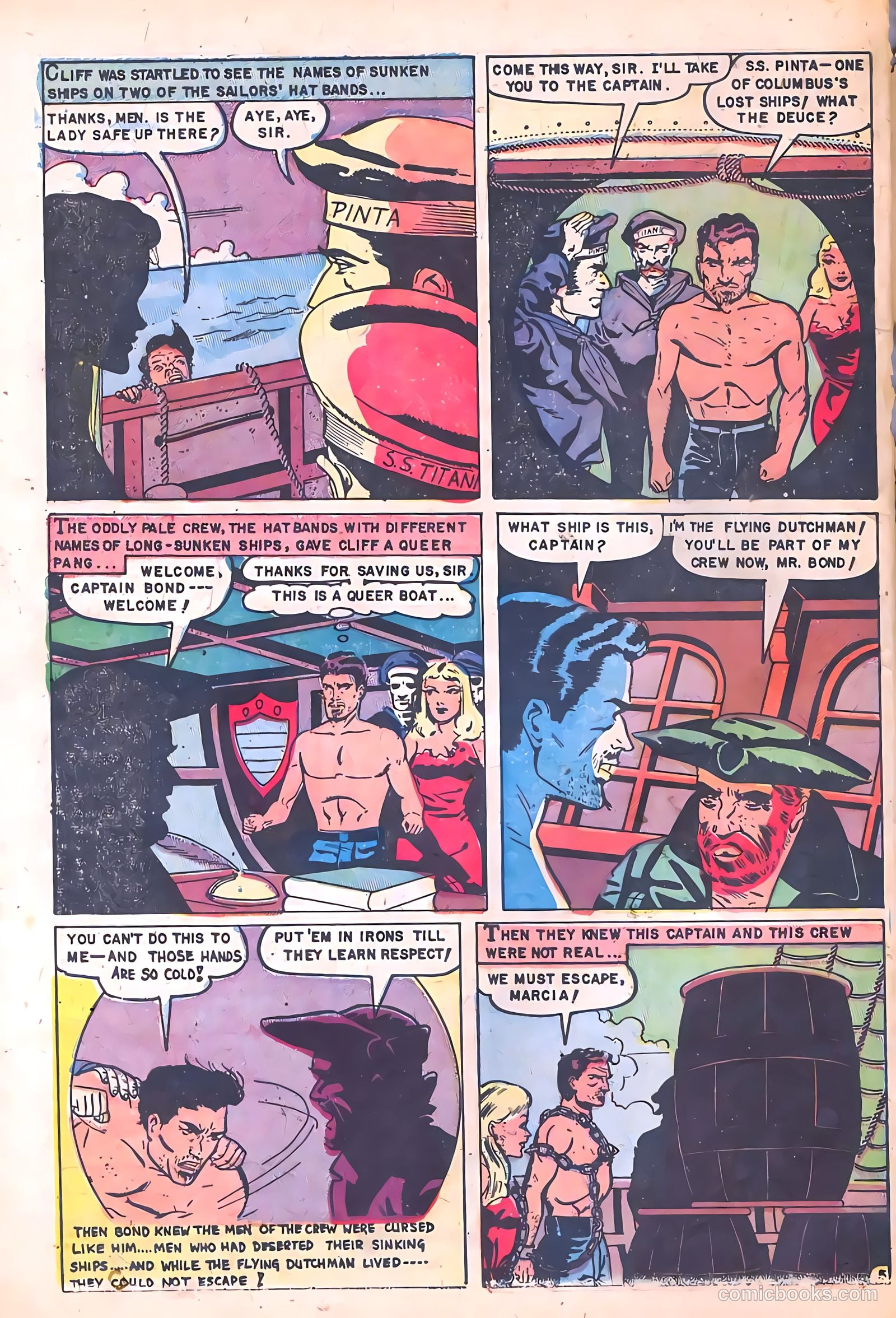 Dark Mysteries #12 (1953, Master Comics) — page 30 of 36