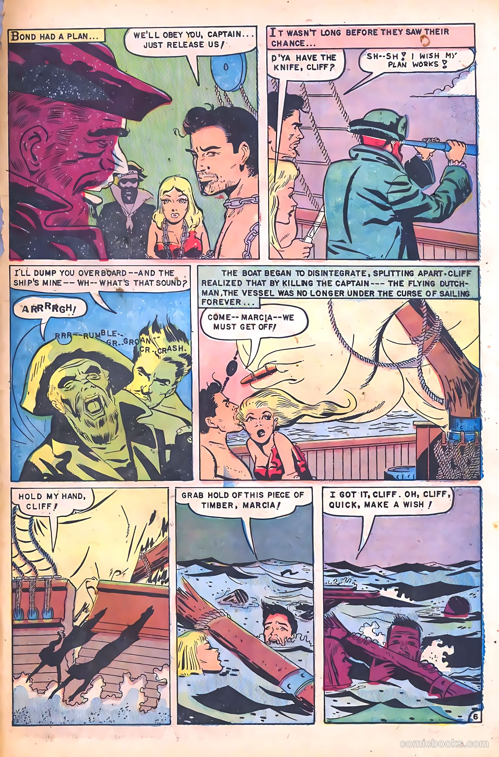 Dark Mysteries #12 (1953, Master Comics) — page 31 of 36