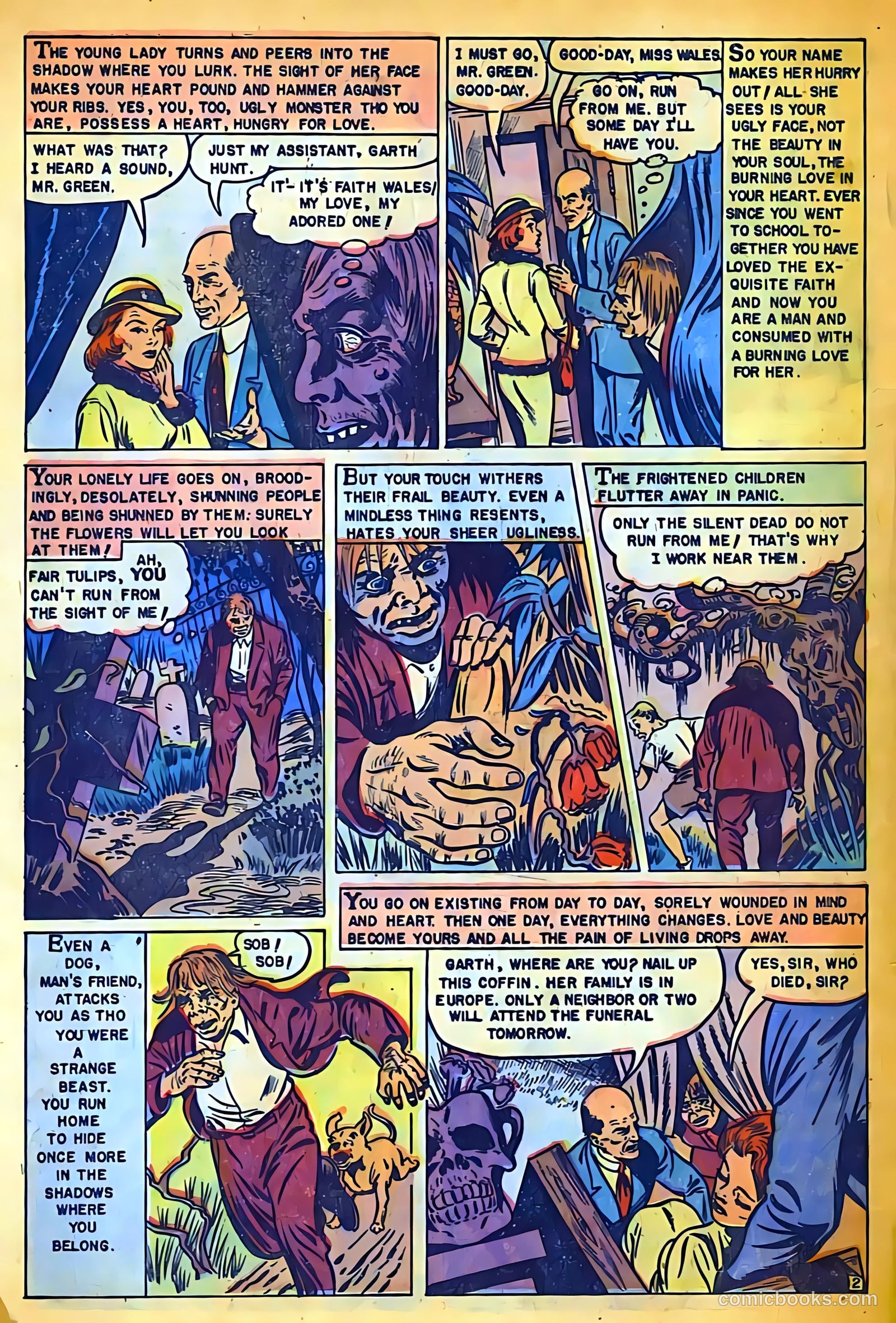 Dark Mysteries #13 (1953, Master Comics) — page 4 of 36
