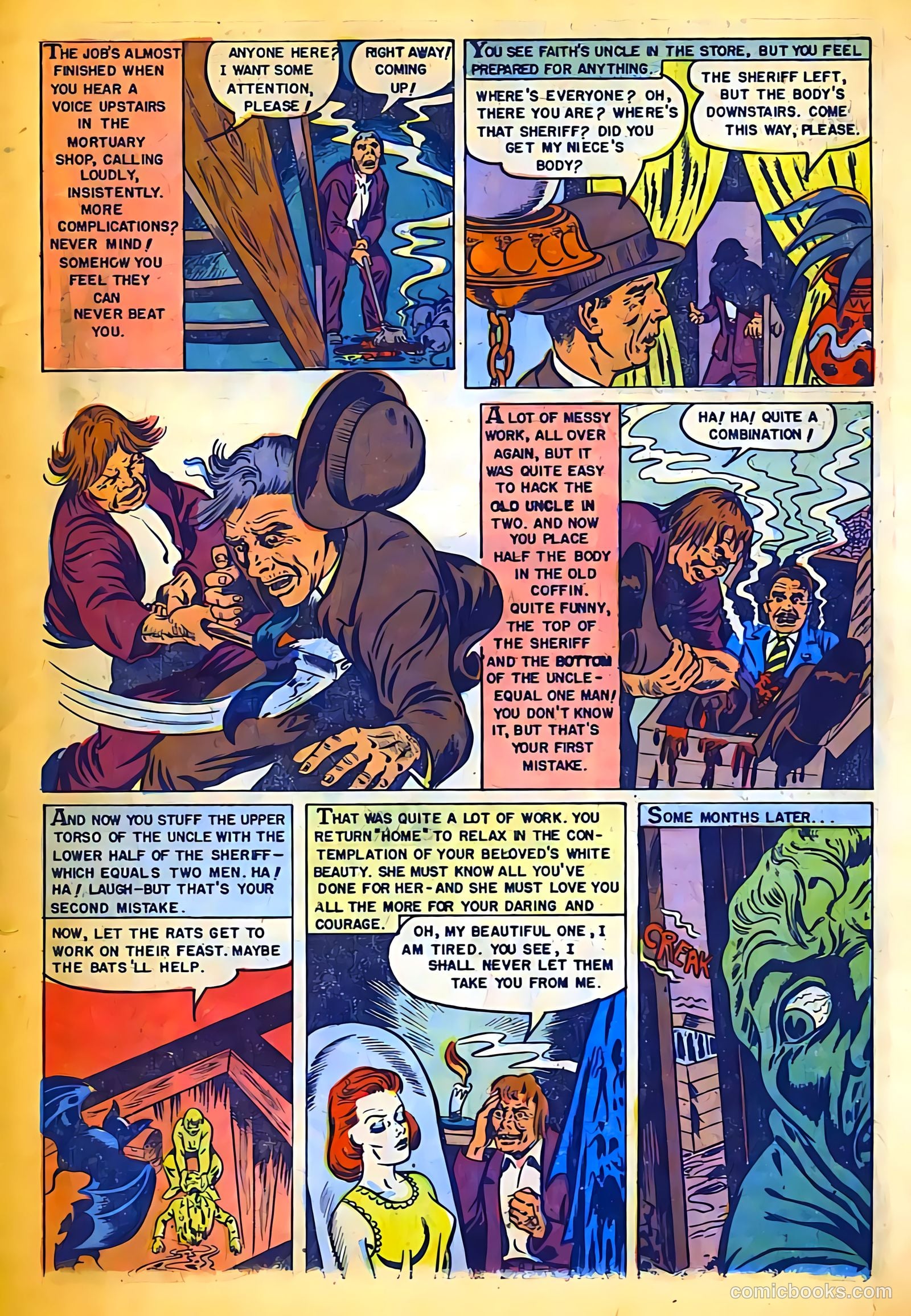 Dark Mysteries #13 (1953, Master Comics) — page 7 of 36