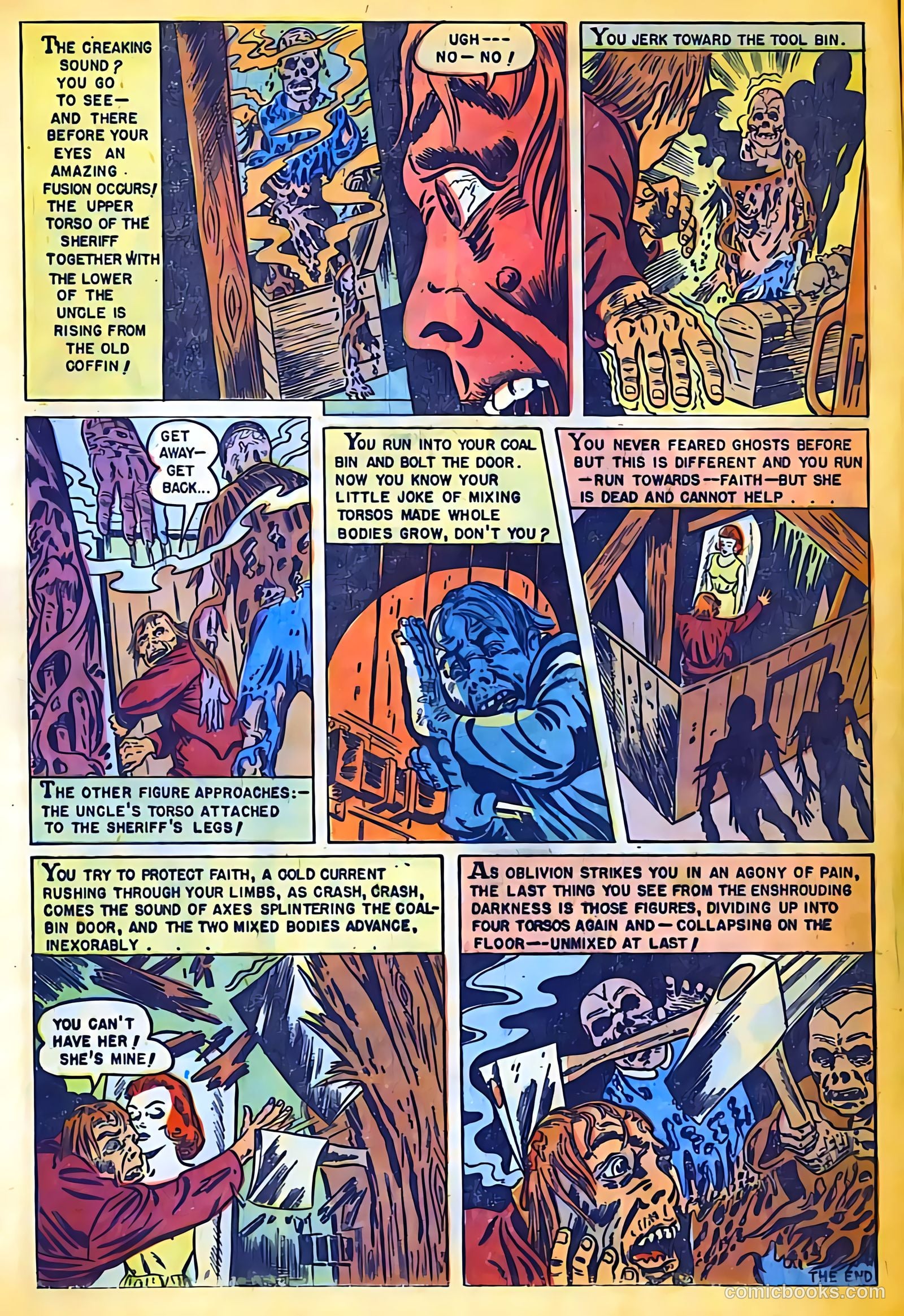 Dark Mysteries #13 (1953, Master Comics) — page 8 of 36