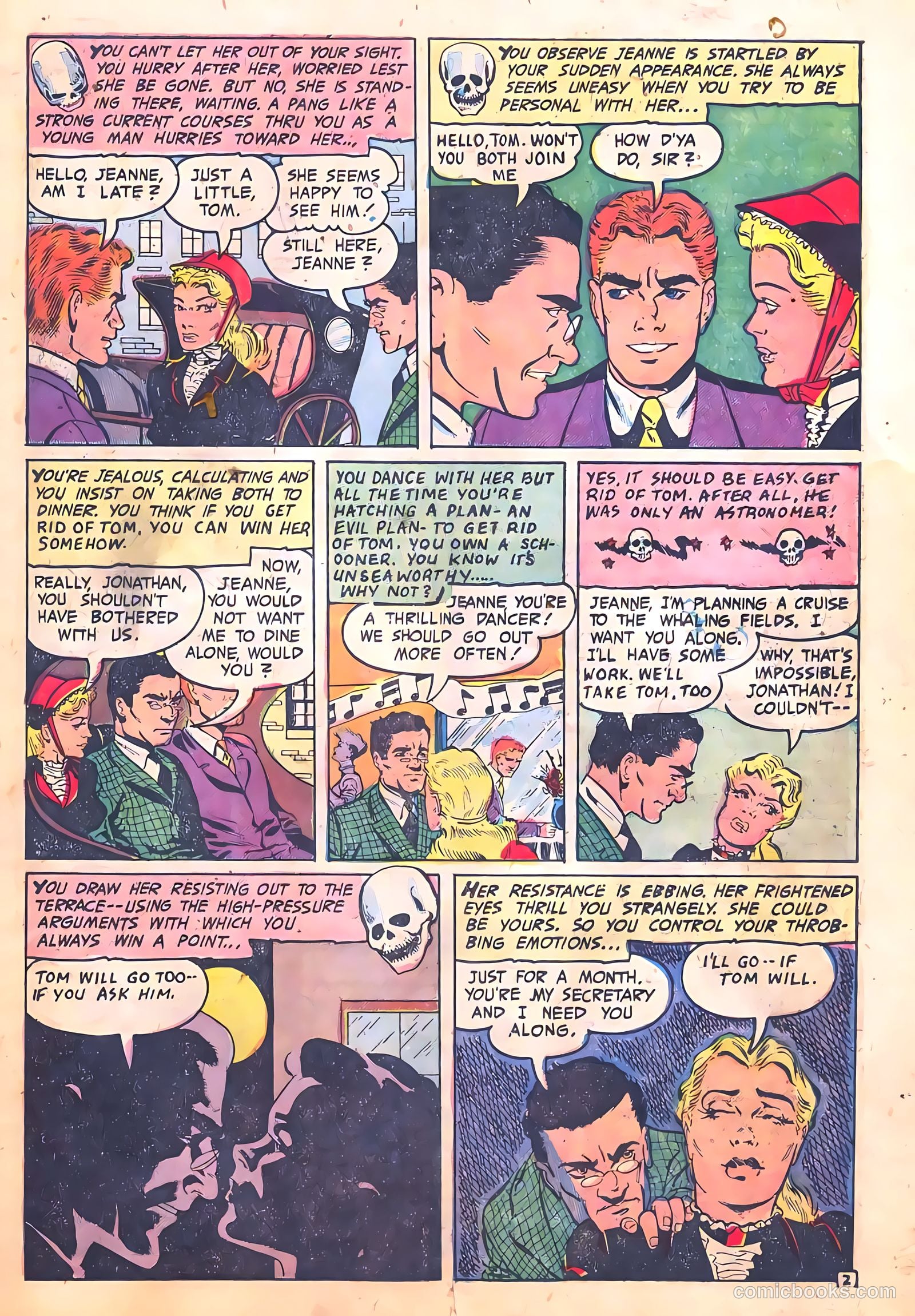 Dark Mysteries #13 (1953, Master Comics) — page 11 of 36