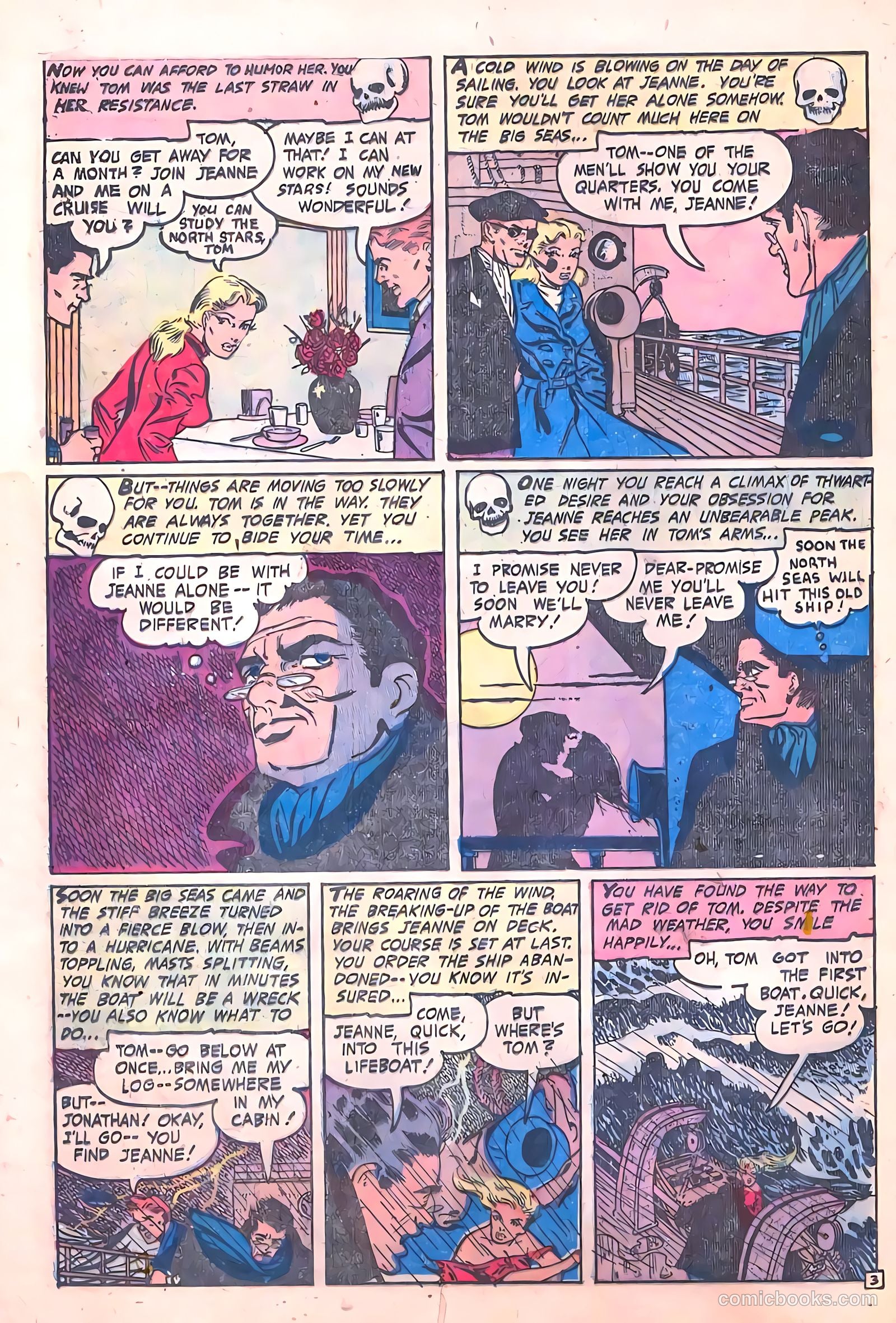 Dark Mysteries #13 (1953, Master Comics) — page 12 of 36