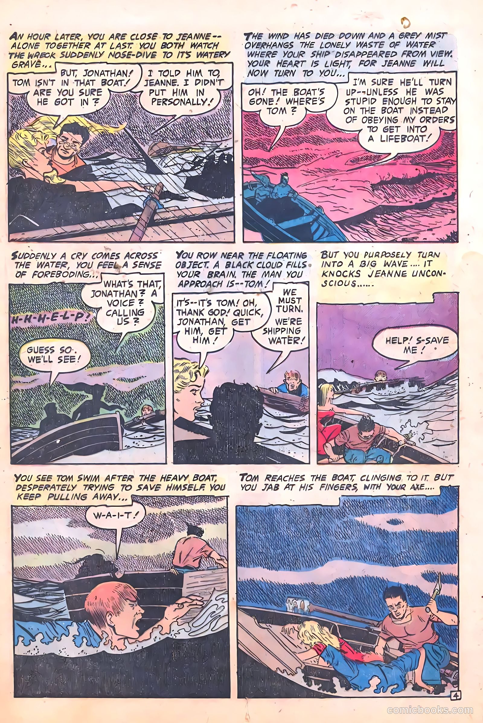 Dark Mysteries #13 (1953, Master Comics) — page 13 of 36