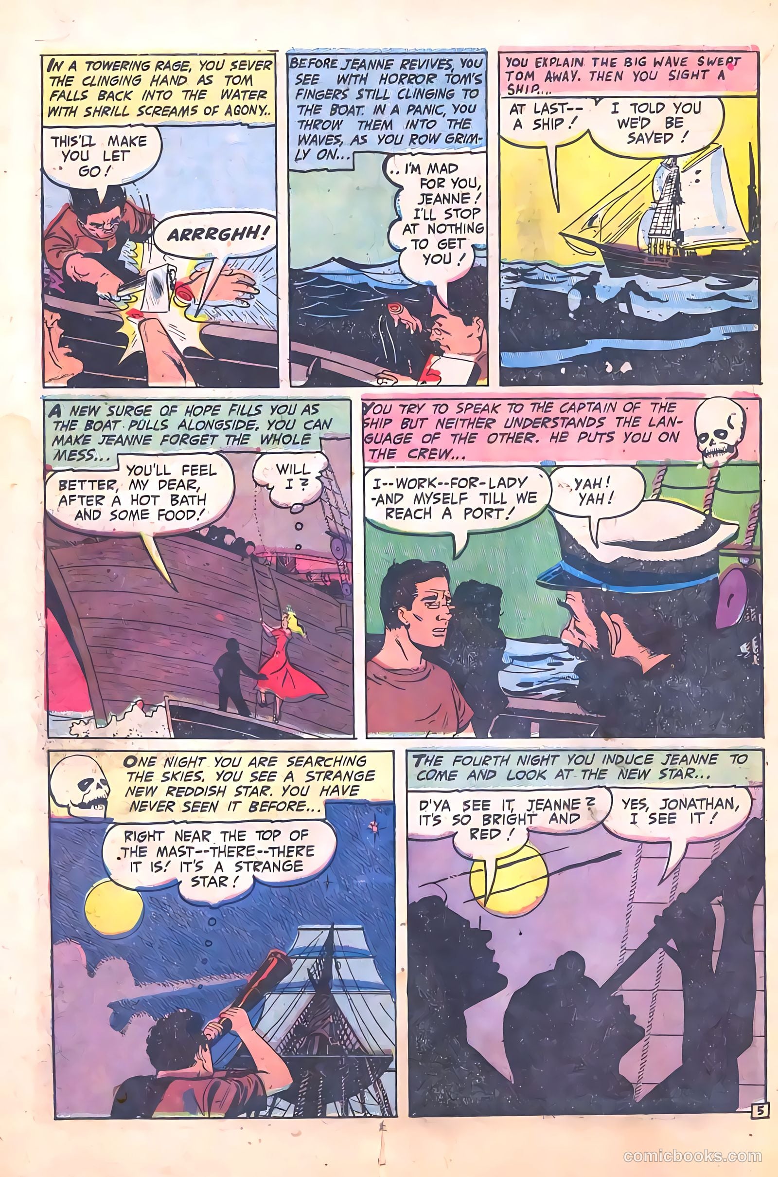 Dark Mysteries #13 (1953, Master Comics) — page 14 of 36