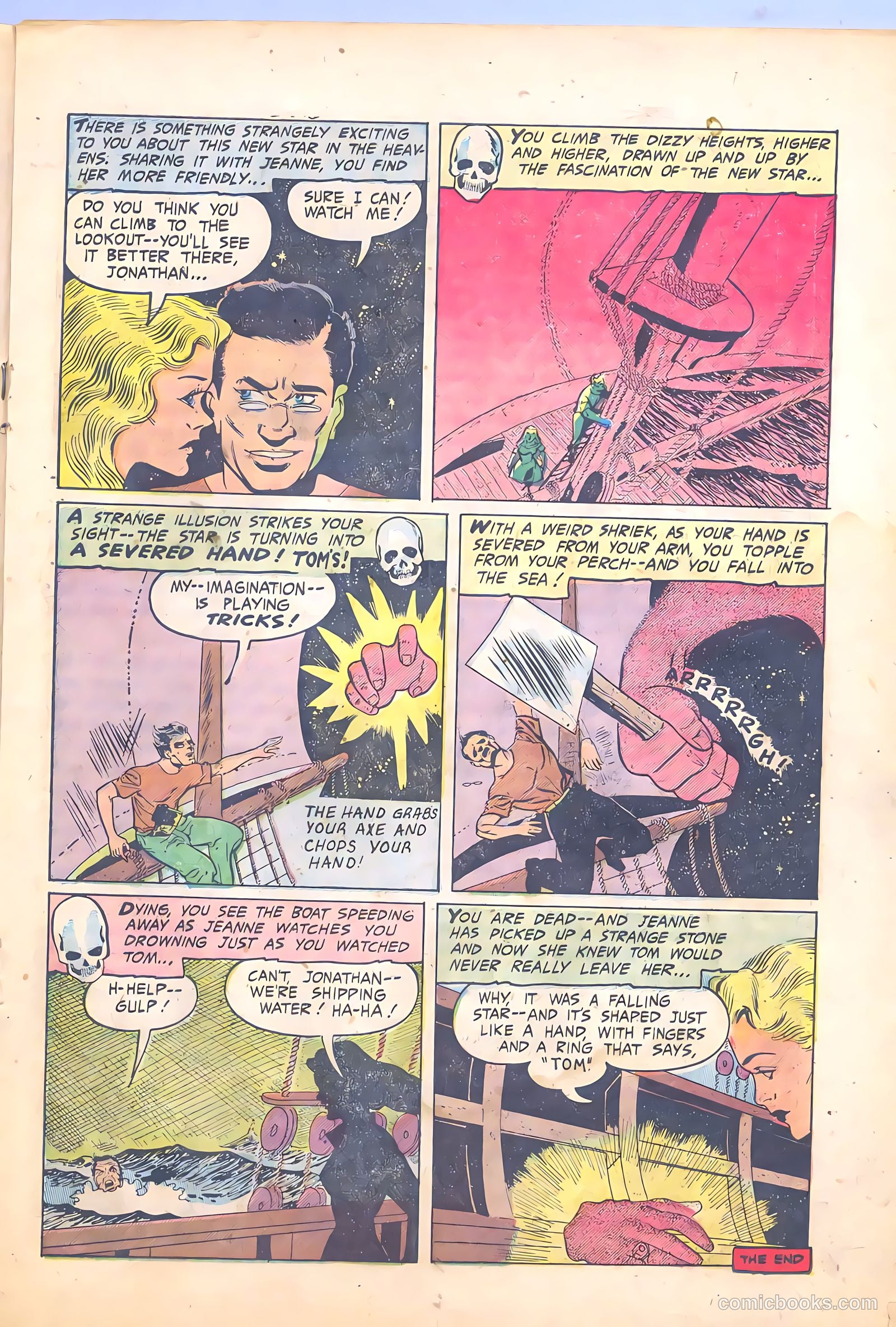 Dark Mysteries #13 (1953, Master Comics) — page 15 of 36