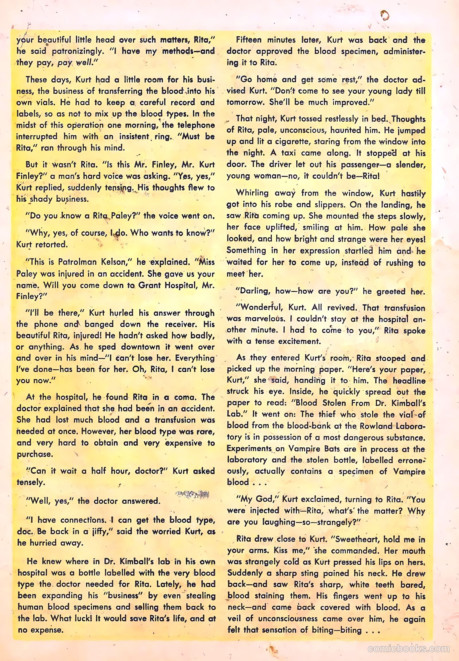 Dark Mysteries #13 (1953, Master Comics) — page 17 of 36