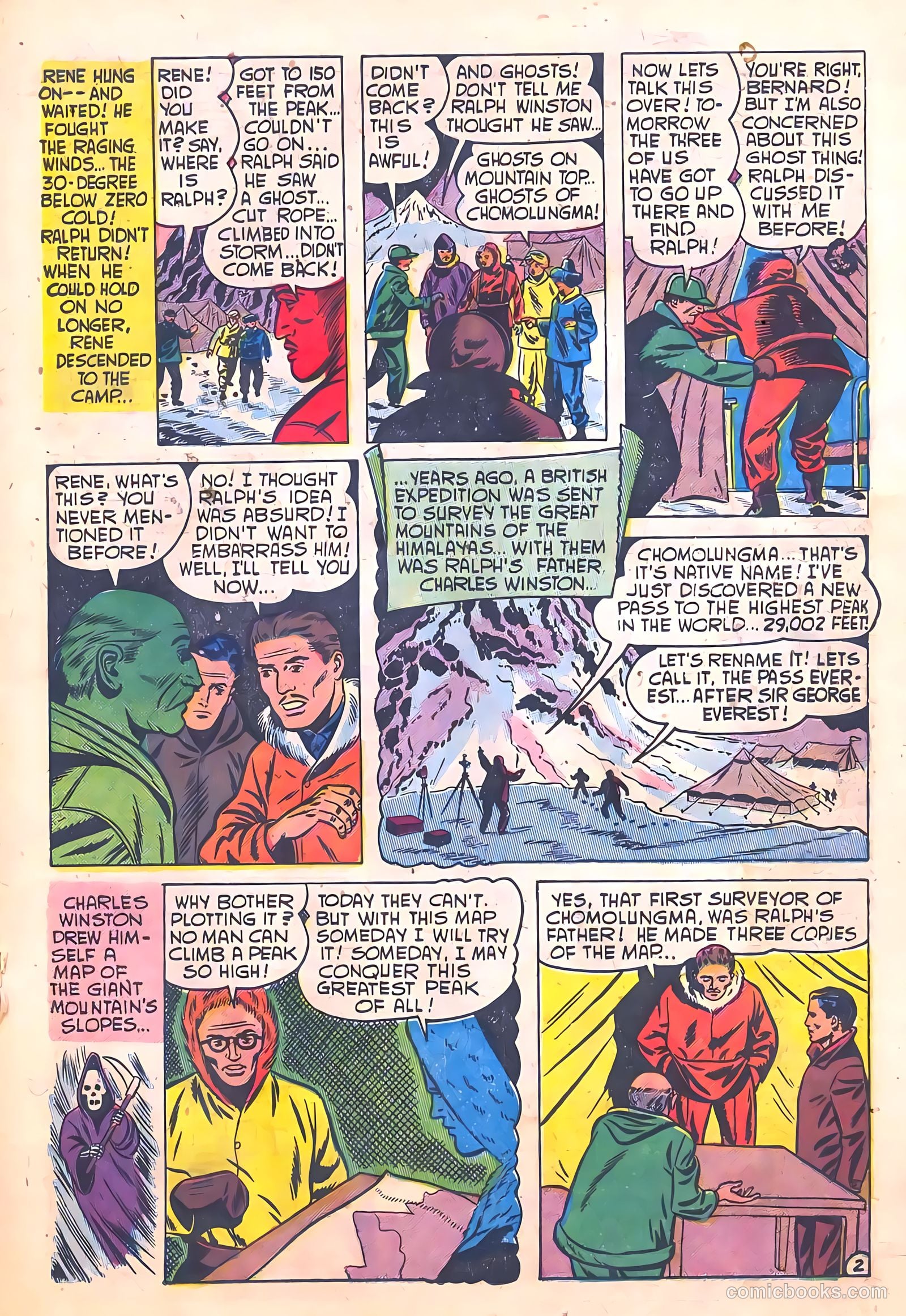 Dark Mysteries #13 (1953, Master Comics) — page 19 of 36