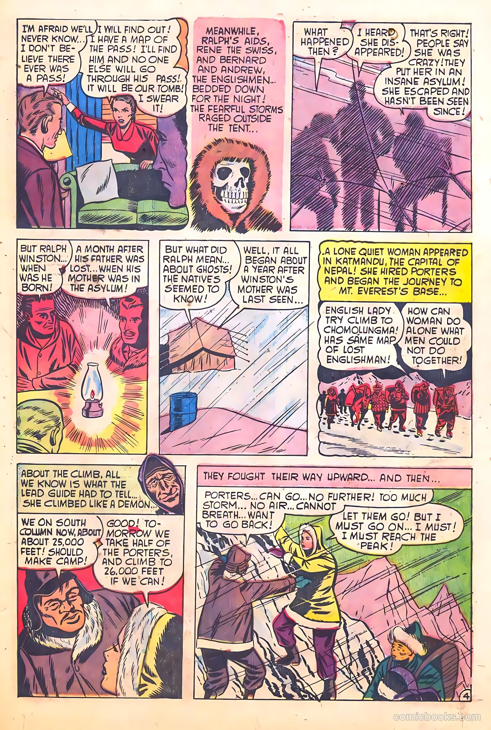 Dark Mysteries #13 (1953, Master Comics) — page 21 of 36