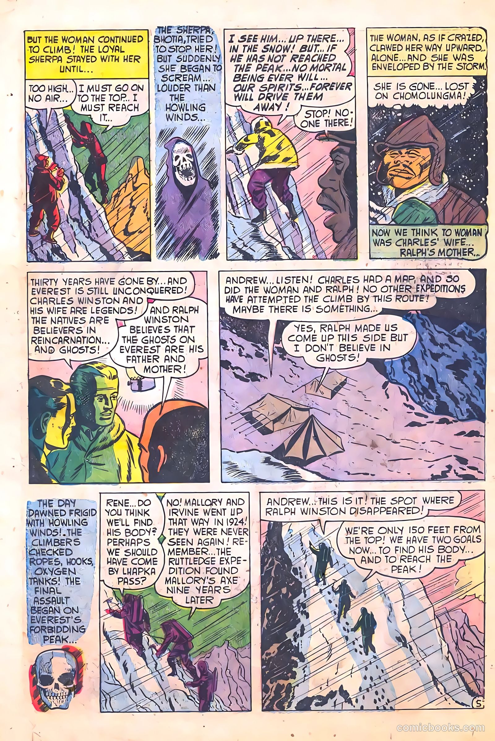 Dark Mysteries #13 (1953, Master Comics) — page 22 of 36