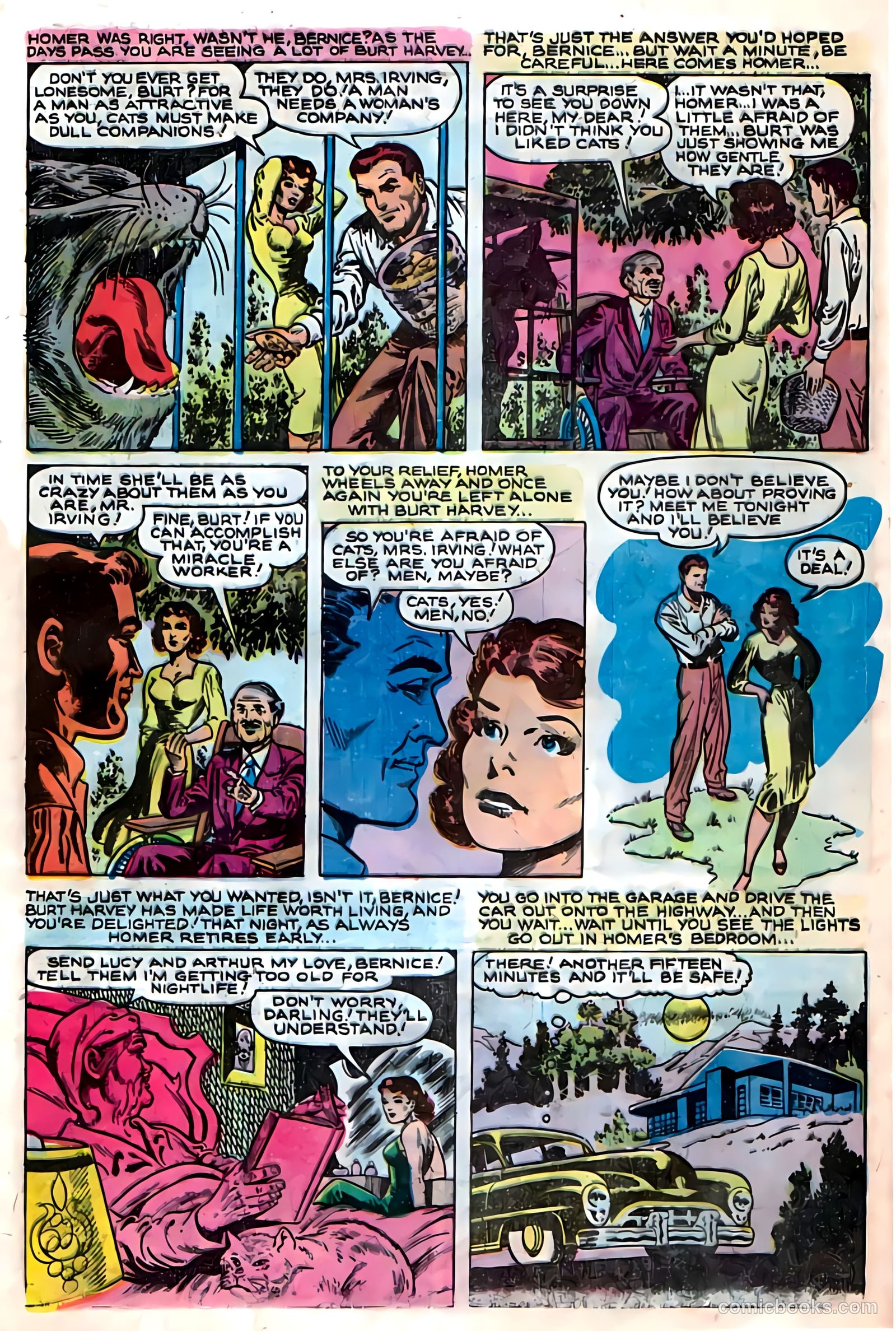 Dark Mysteries #13 (1953, Master Comics) — page 28 of 36