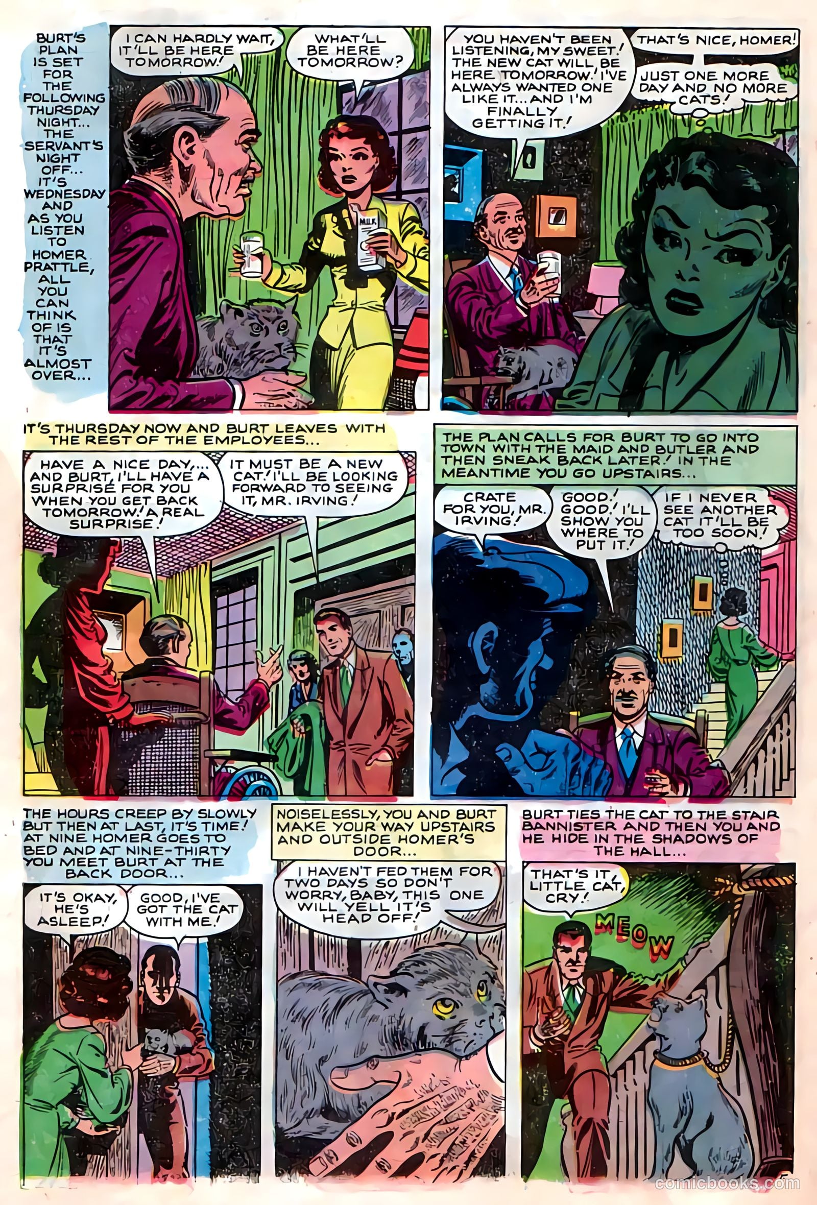 Dark Mysteries #13 (1953, Master Comics) — page 30 of 36