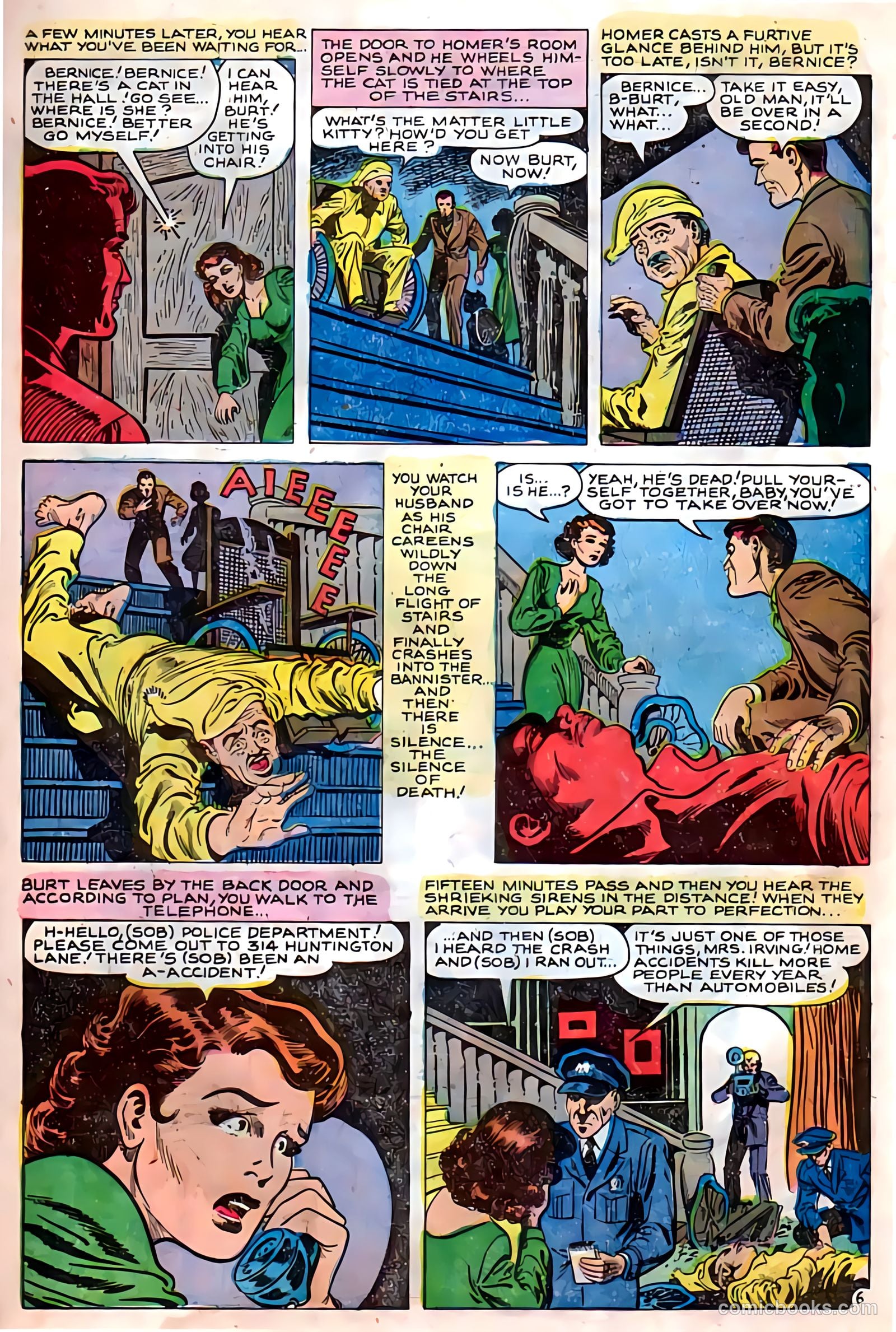 Dark Mysteries #13 (1953, Master Comics) — page 31 of 36