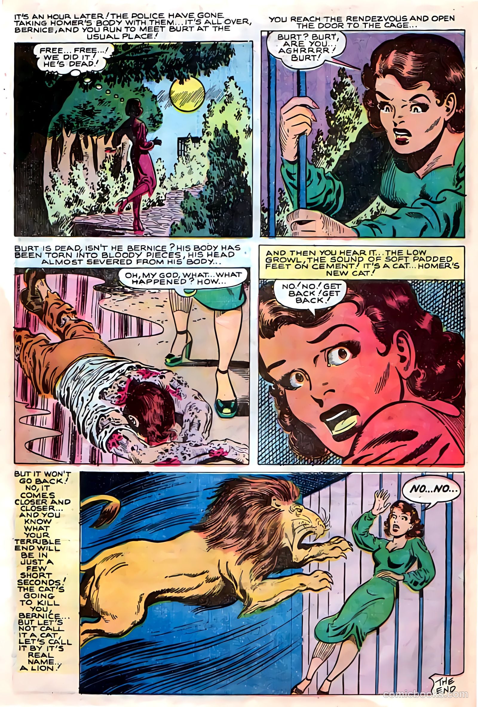 Dark Mysteries #13 (1953, Master Comics) — page 32 of 36