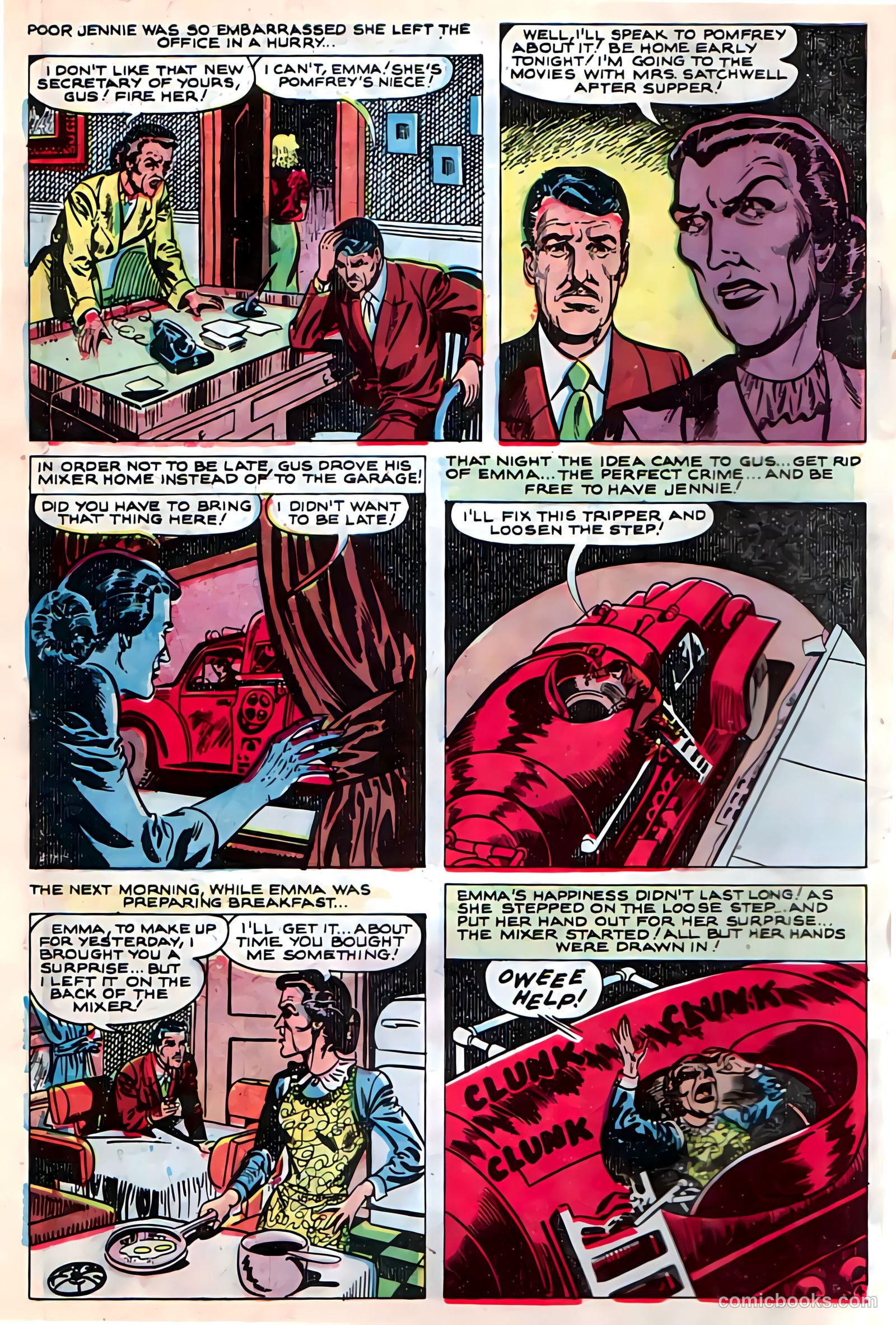 Dark Mysteries #14 (1953, Master Comics) — page 5 of 33