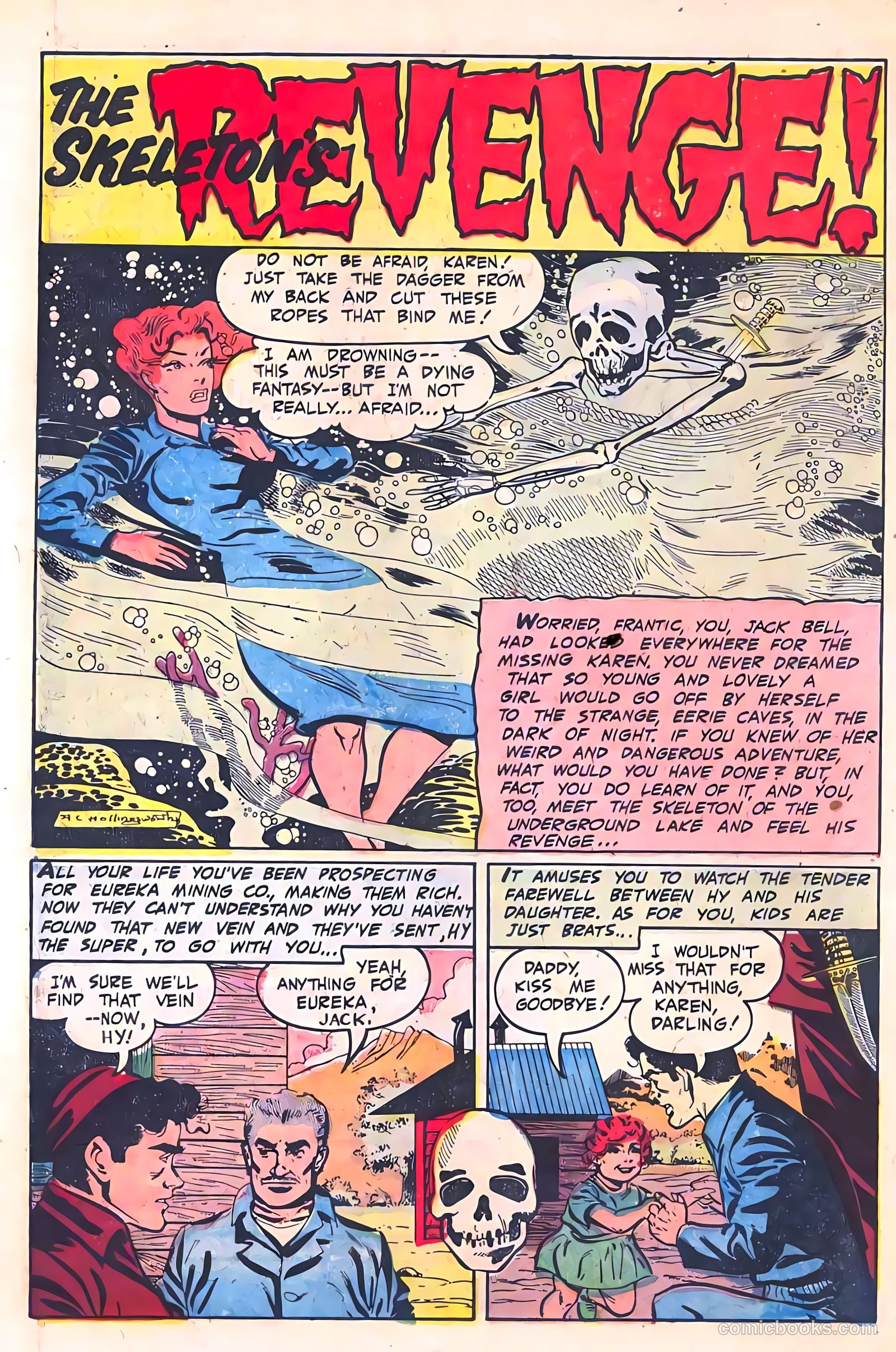 Dark Mysteries #14 (1953, Master Comics) — page 9 of 33
