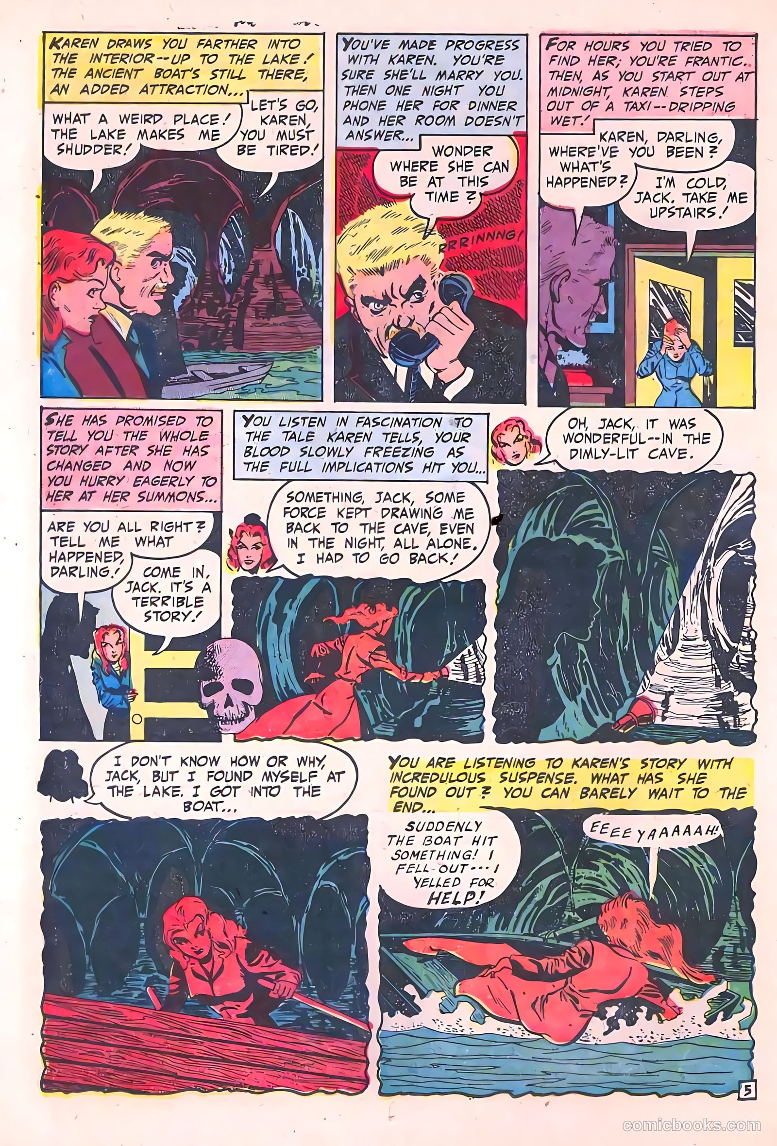 Dark Mysteries #14 (1953, Master Comics) — page 13 of 33