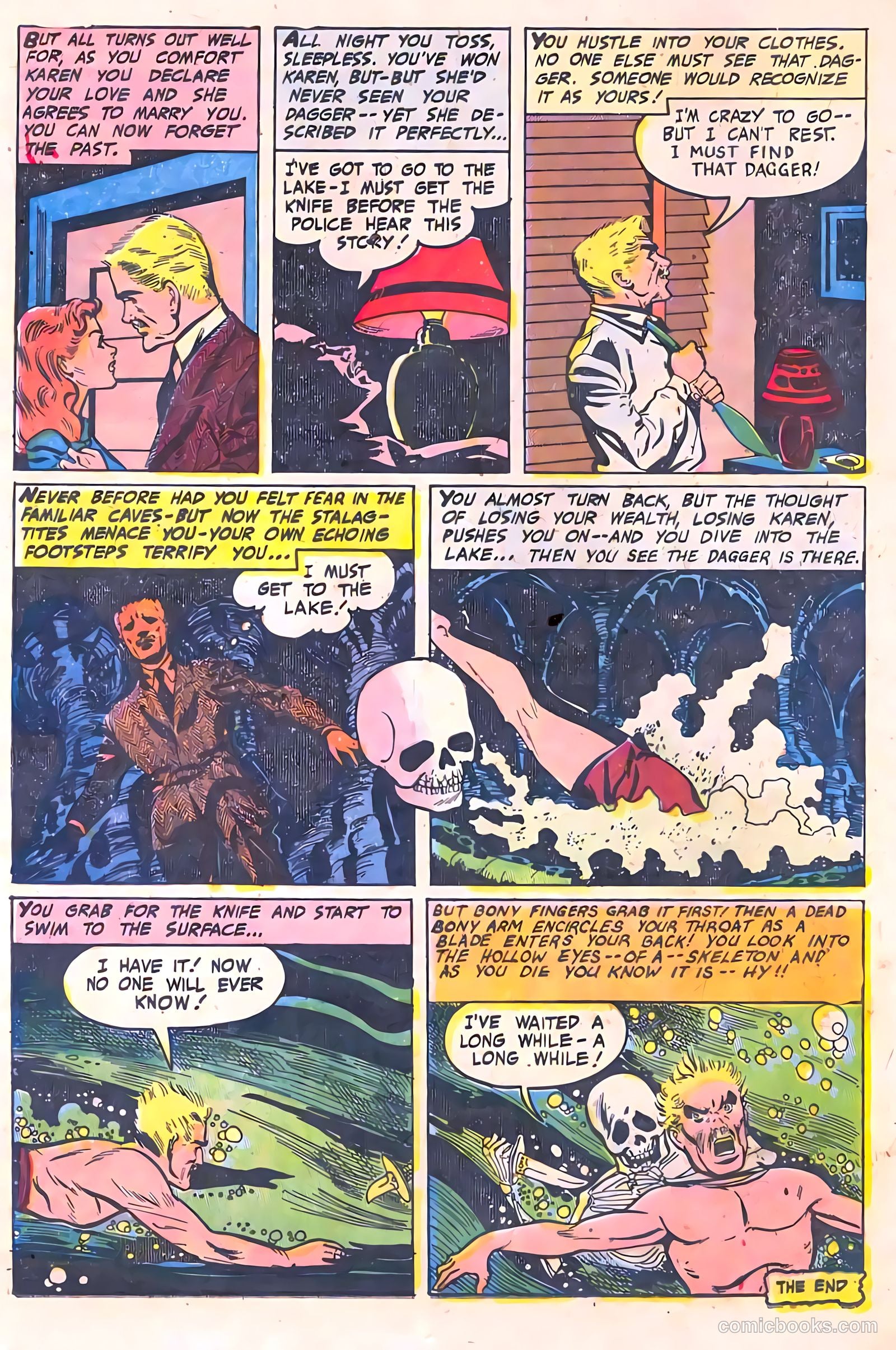 Dark Mysteries #14 (1953, Master Comics) — page 15 of 33