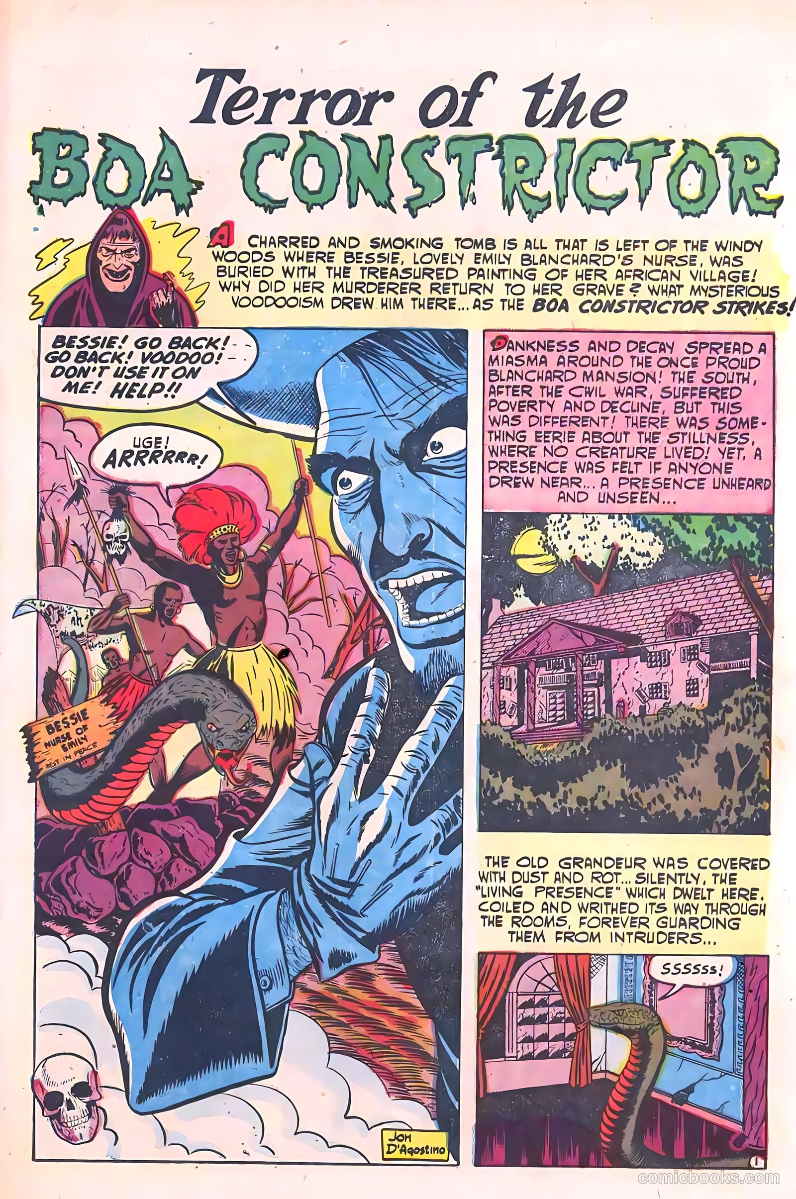 Dark Mysteries #14 (1953, Master Comics) — page 18 of 33