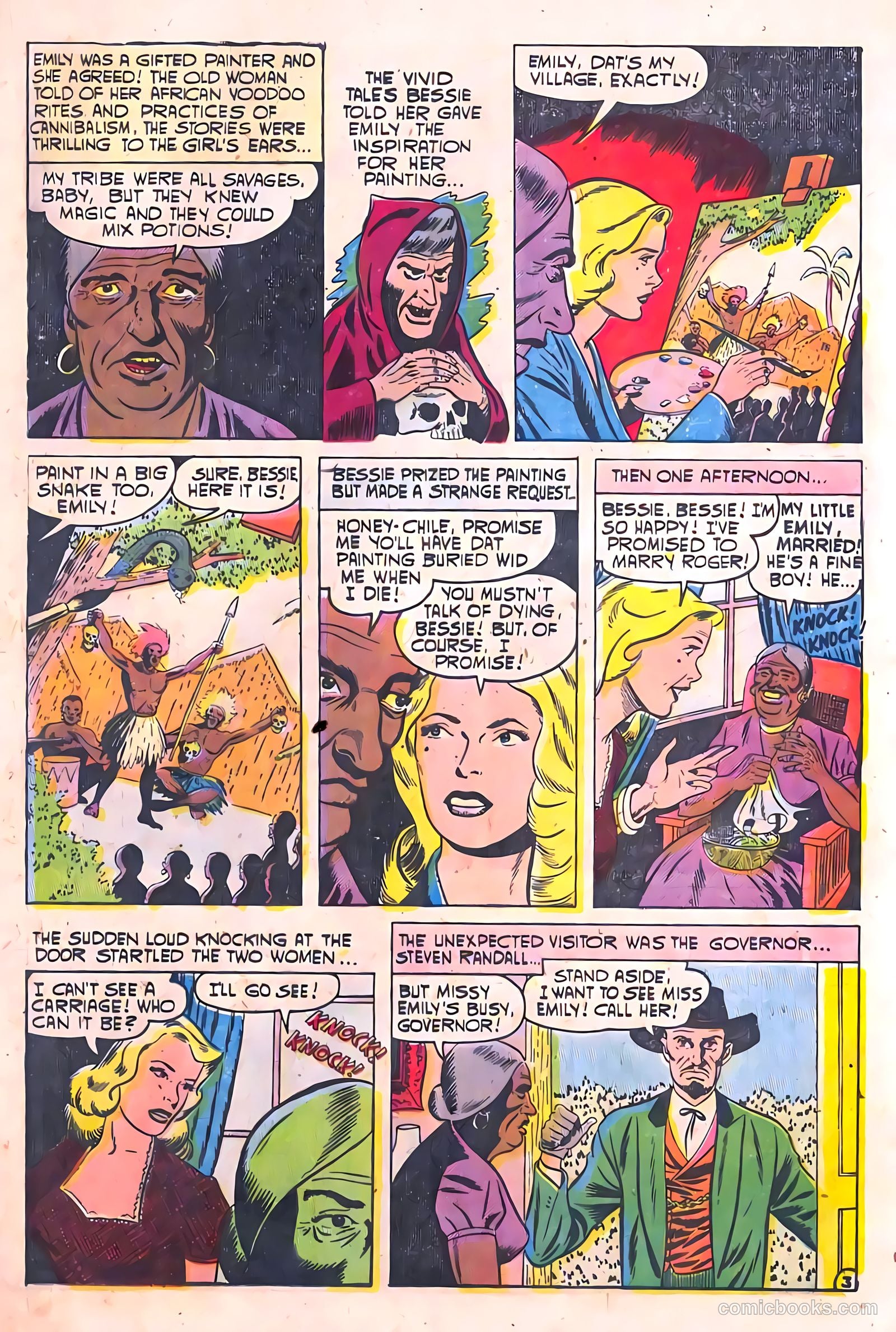 Dark Mysteries #14 (1953, Master Comics) — page 20 of 33