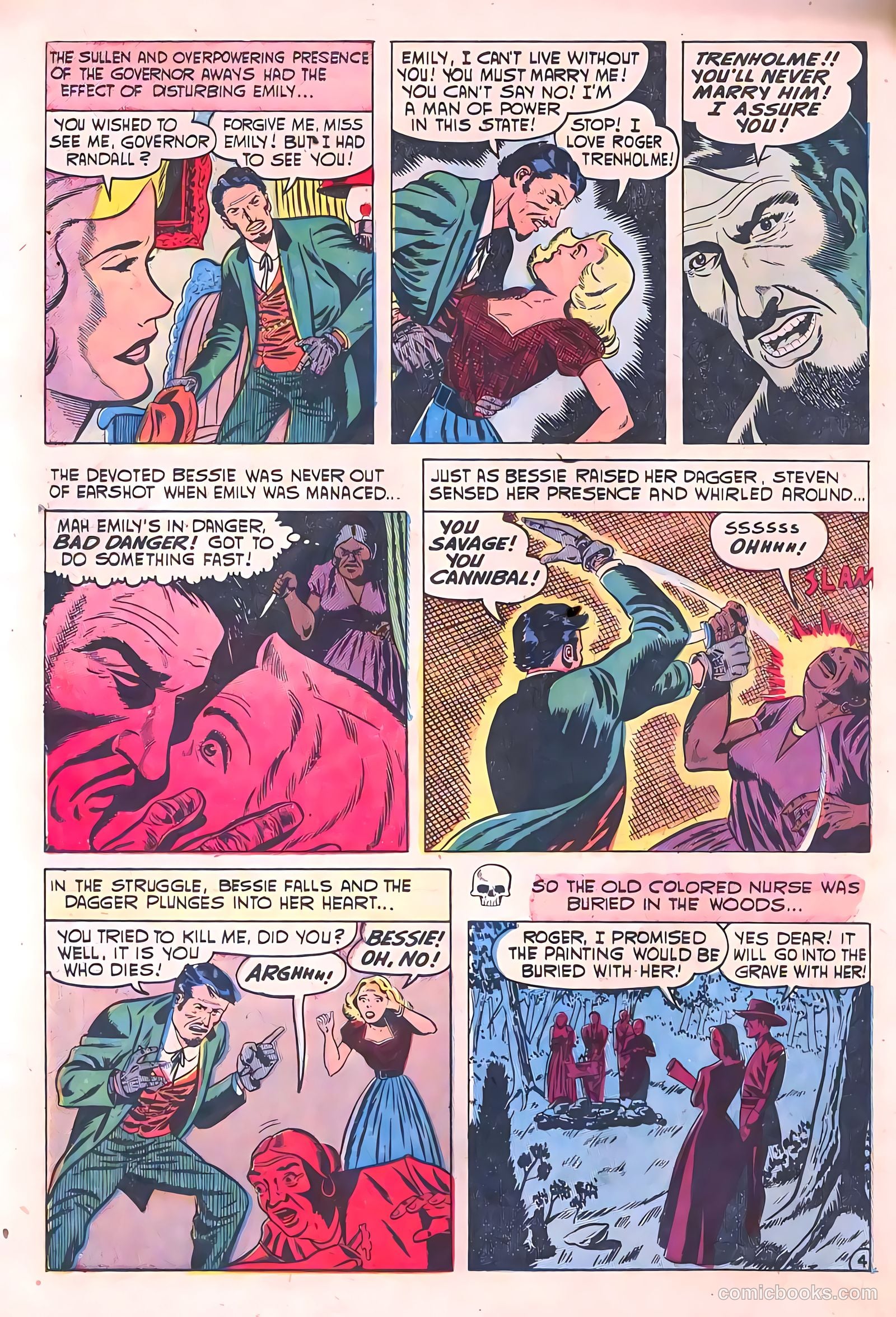Dark Mysteries #14 (1953, Master Comics) — page 21 of 33