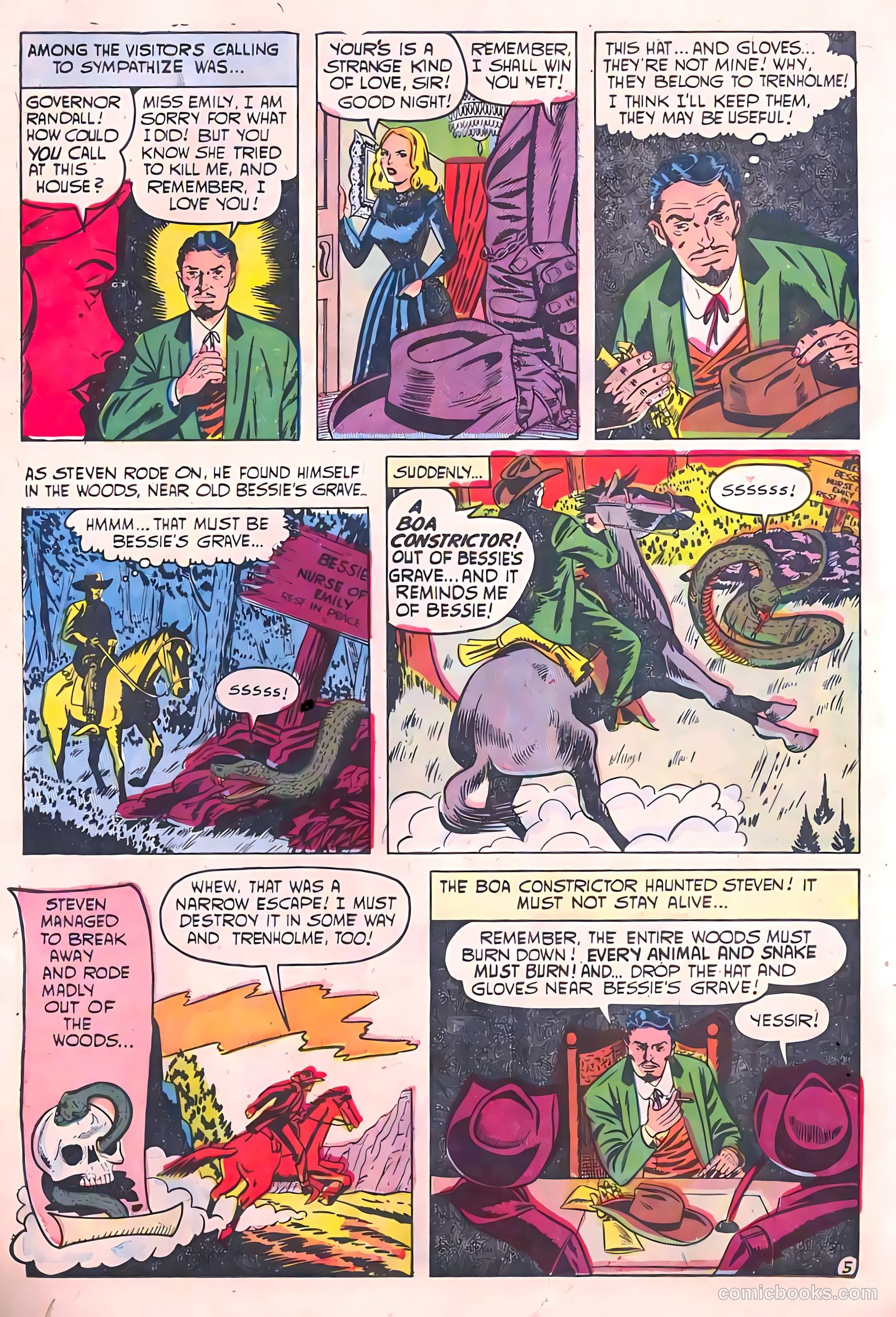 Dark Mysteries #14 (1953, Master Comics) — page 22 of 33