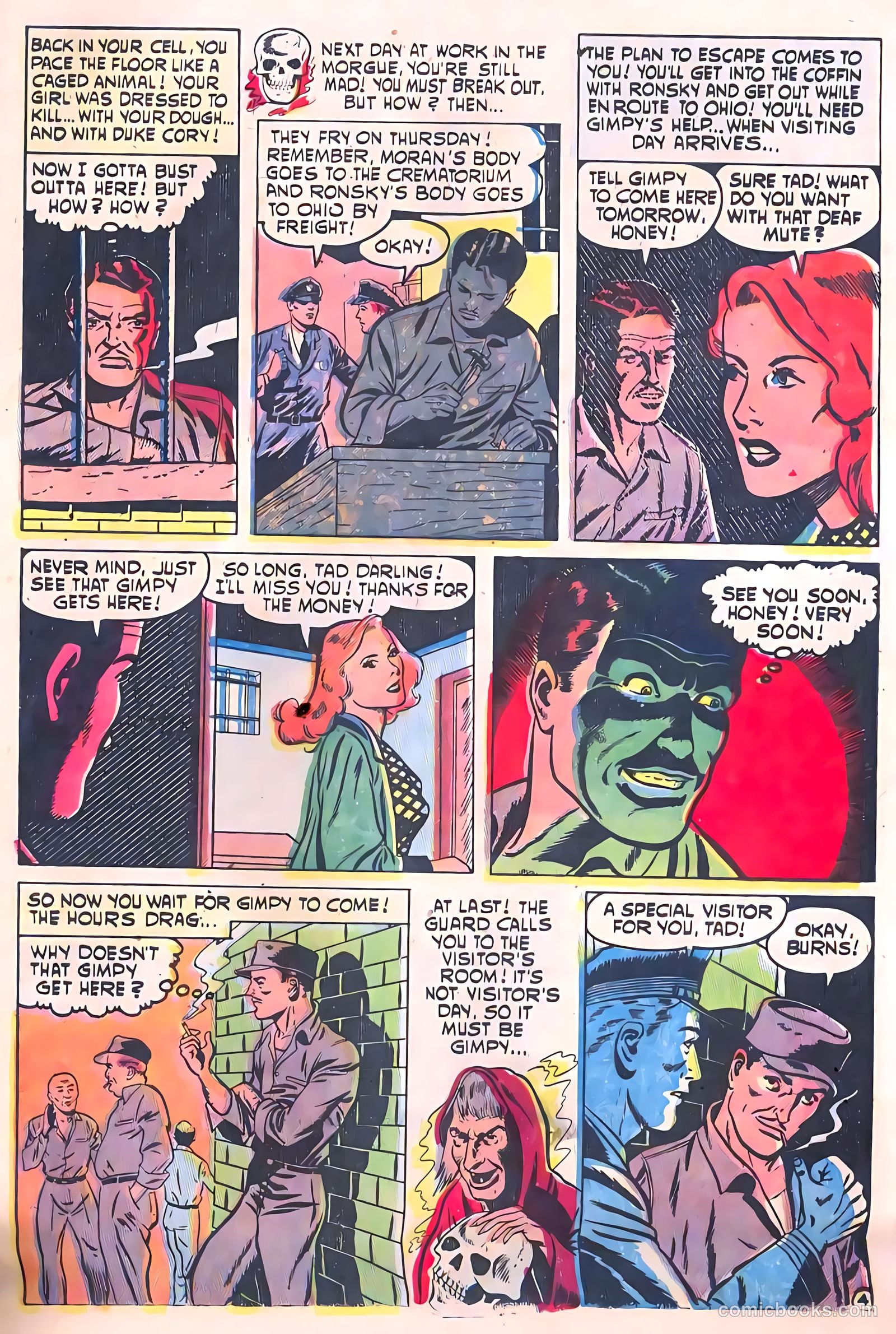 Dark Mysteries #14 (1953, Master Comics) — page 28 of 33