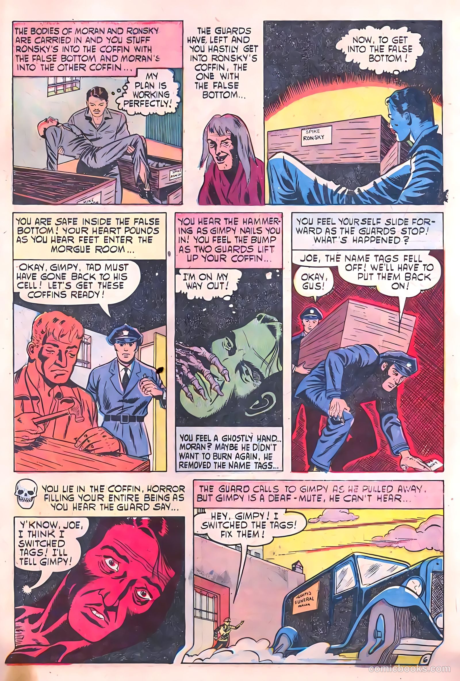 Dark Mysteries #14 (1953, Master Comics) — page 30 of 33