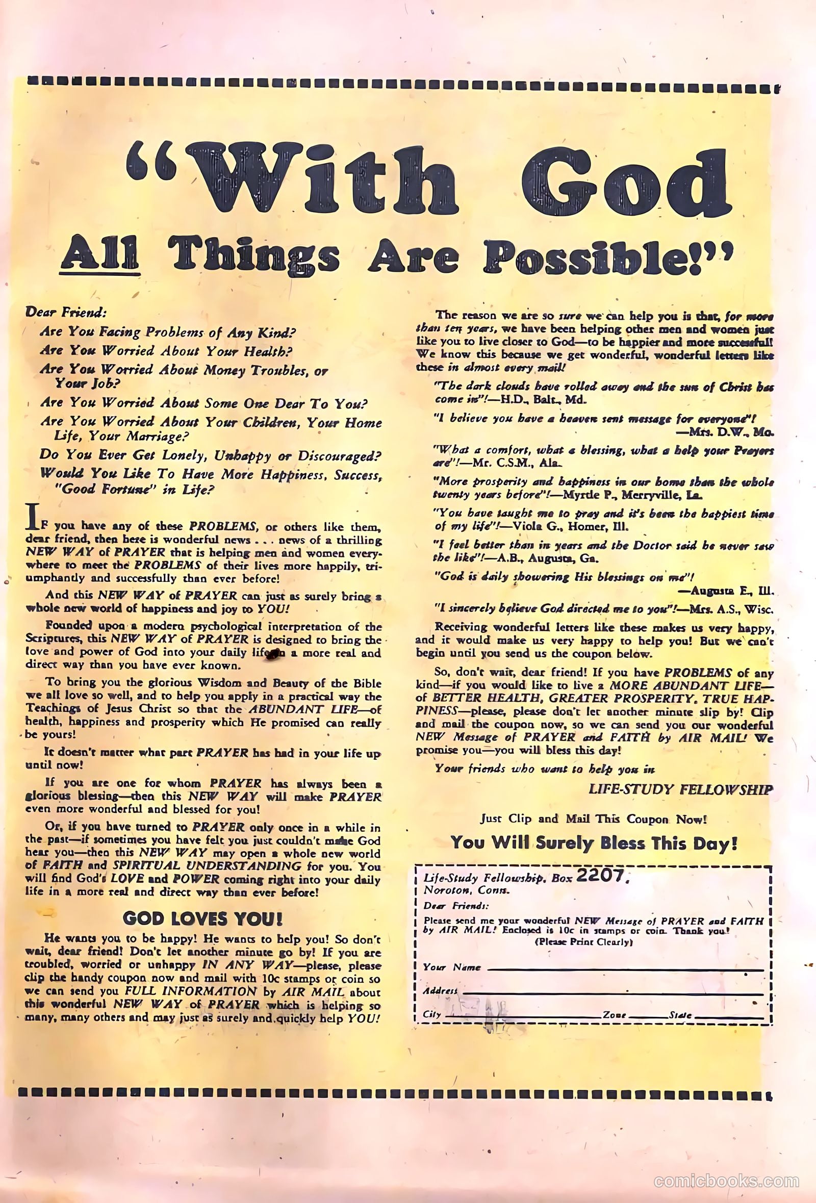 Dark Mysteries #14 (1953, Master Comics) — page 32 of 33