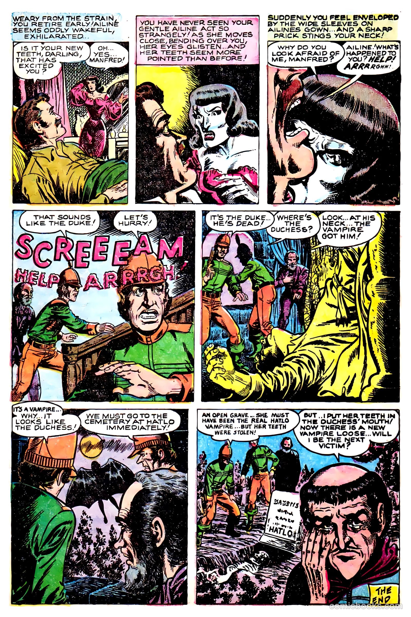 Dark Mysteries #15 (1953, Master Comics) — page 7 of 20