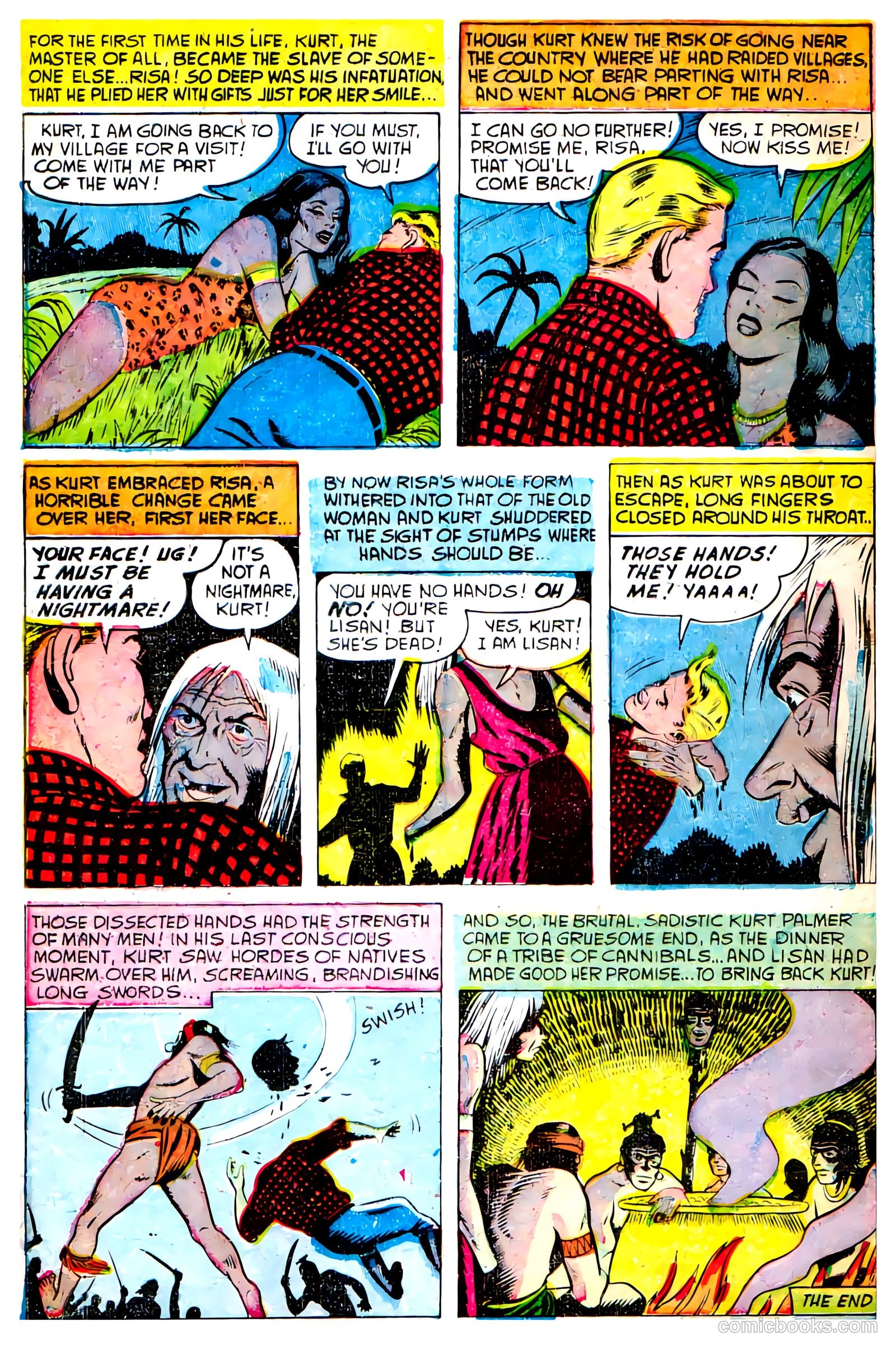 Dark Mysteries #15 (1953, Master Comics) — page 14 of 20