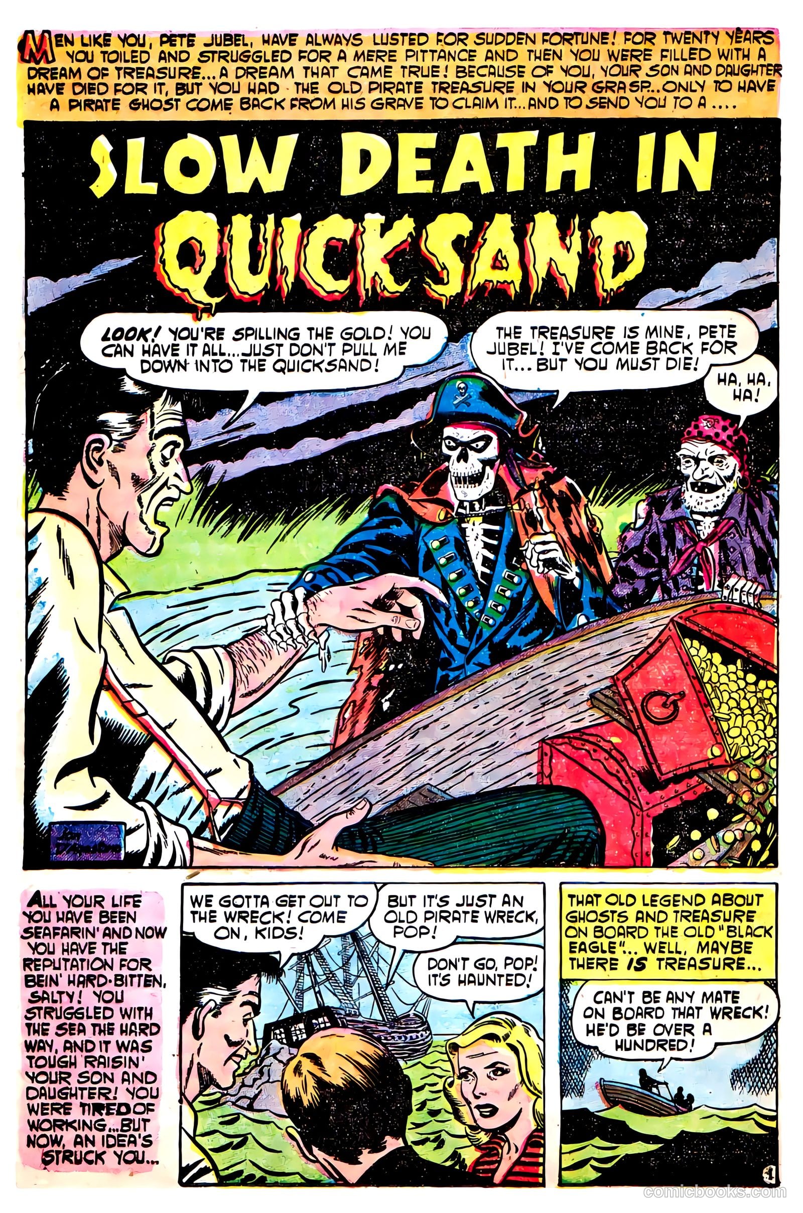 Dark Mysteries #15 (1953, Master Comics) — page 15 of 20