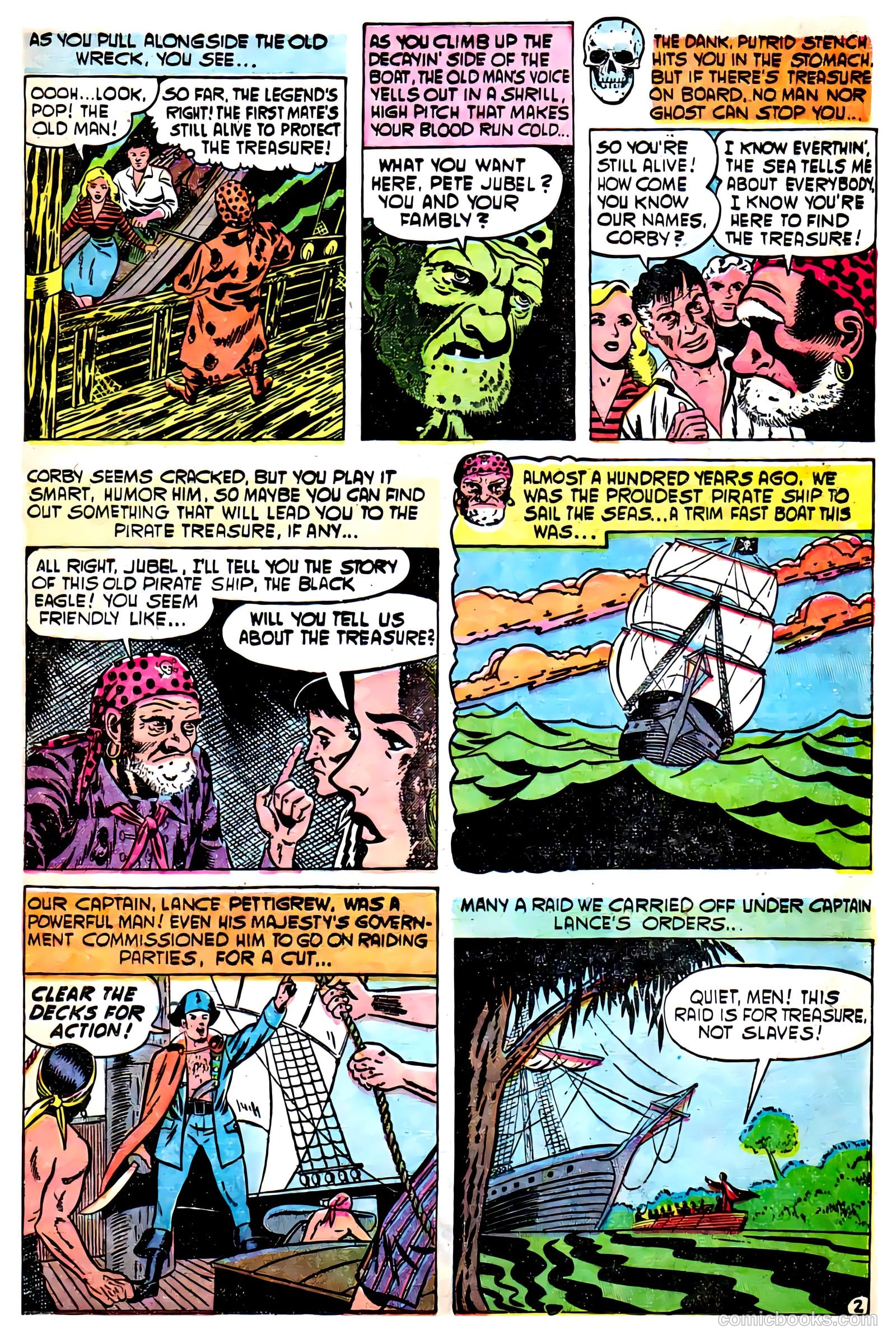 Dark Mysteries #15 (1953, Master Comics) — page 16 of 20