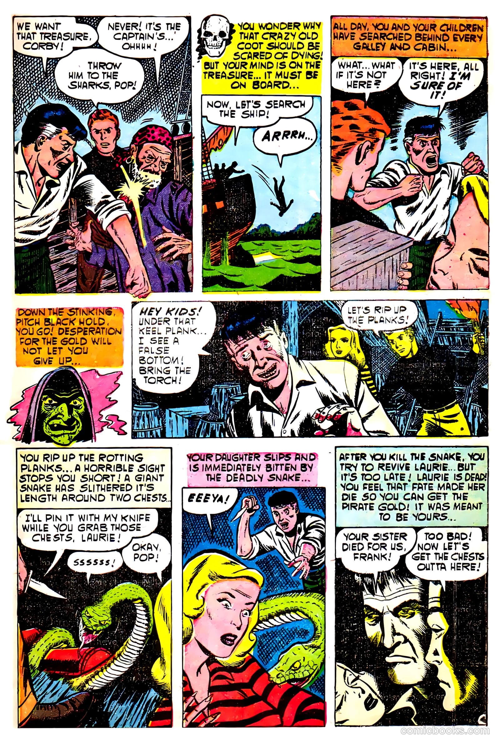 Dark Mysteries #15 (1953, Master Comics) — page 18 of 20