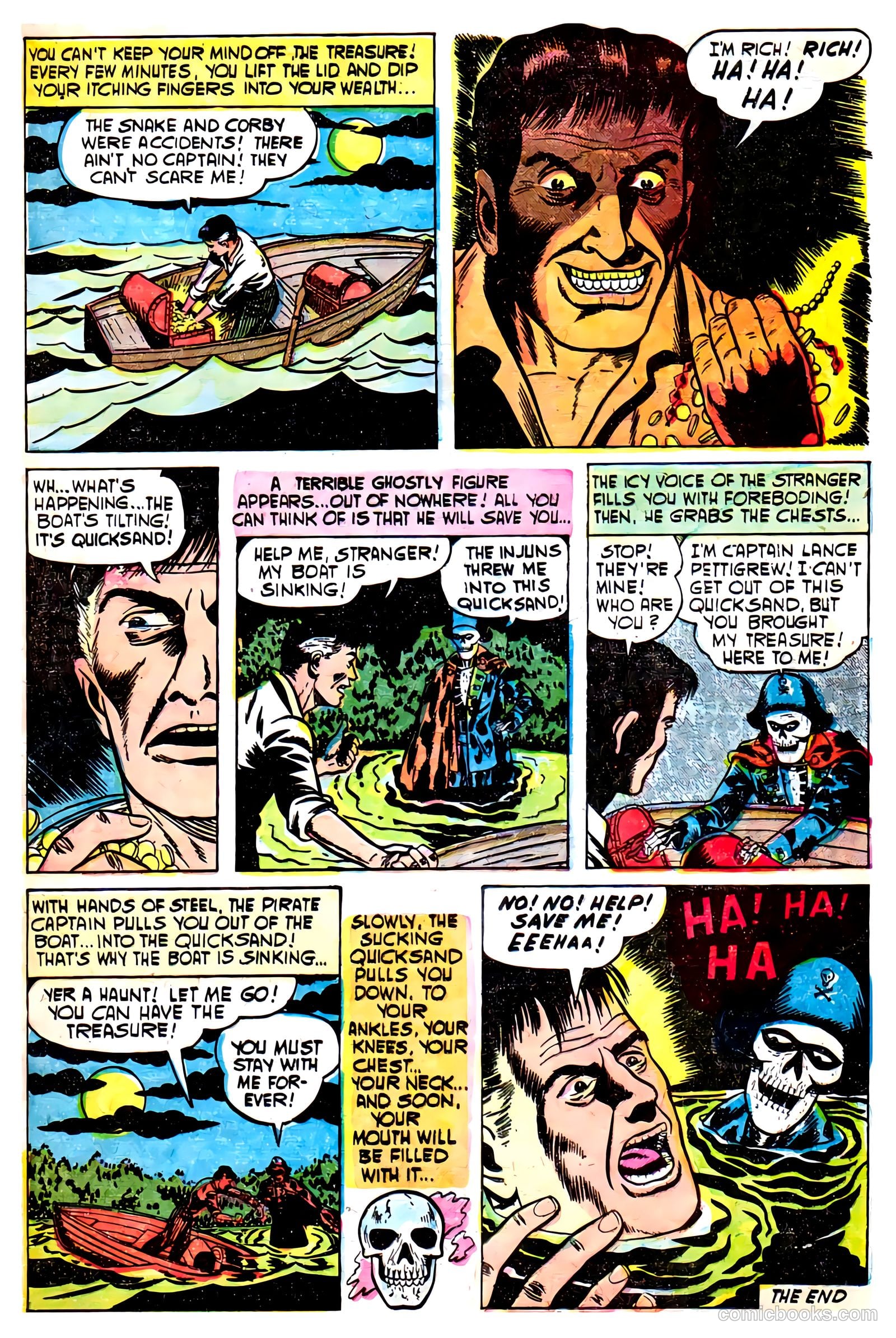 Dark Mysteries #15 (1953, Master Comics) — page 20 of 20