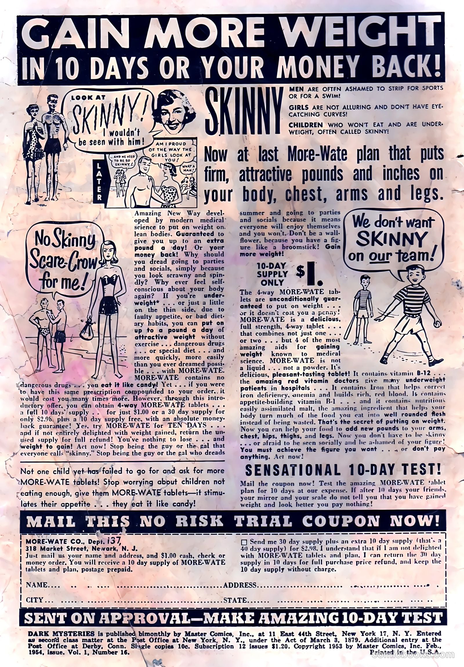 Dark Mysteries #16 (1954, Master Comics) — page 2 of 36