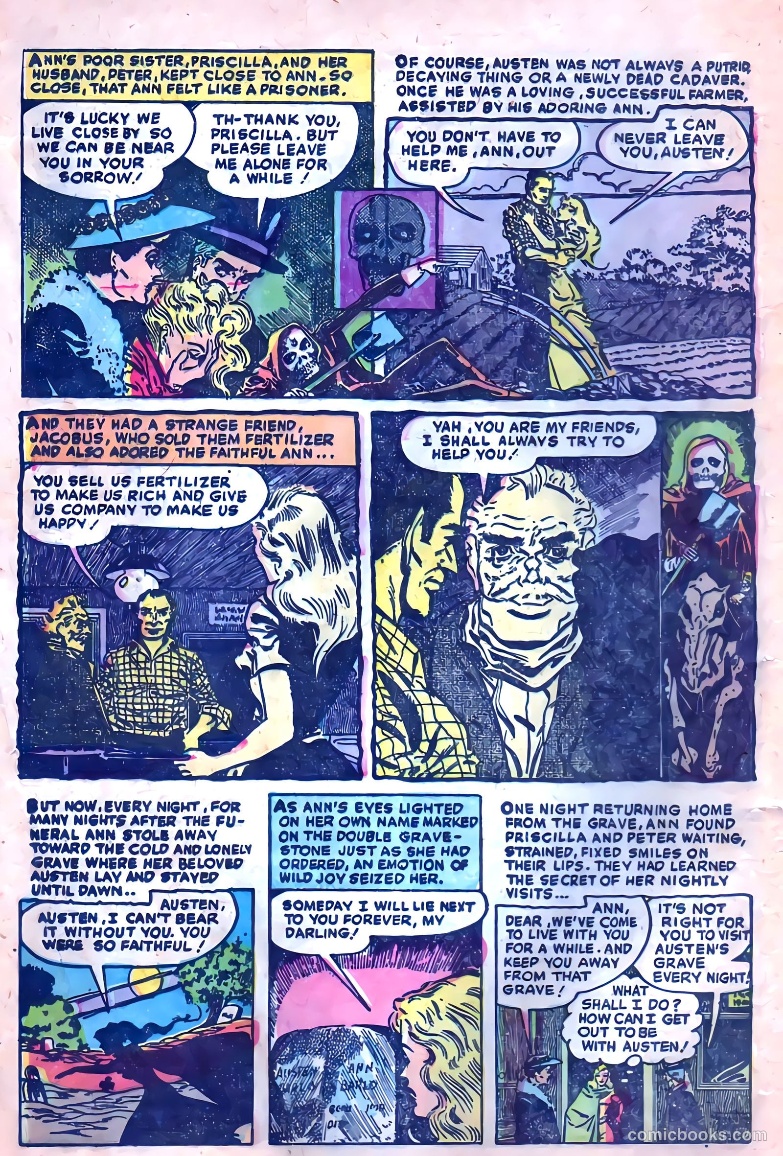 Dark Mysteries #16 (1954, Master Comics) — page 4 of 36
