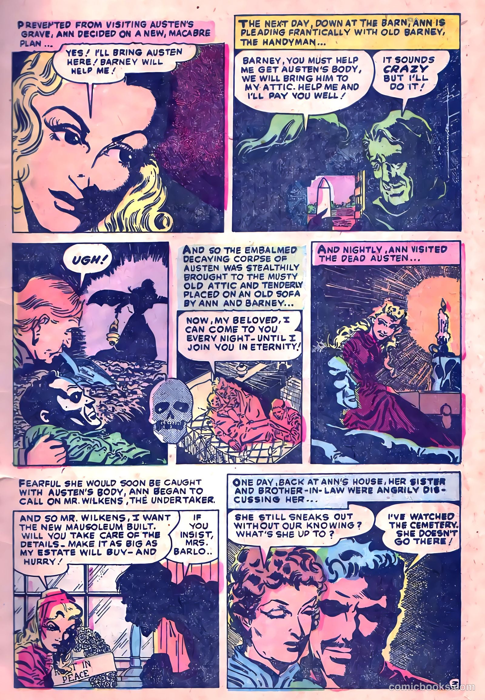 Dark Mysteries #16 (1954, Master Comics) — page 5 of 36