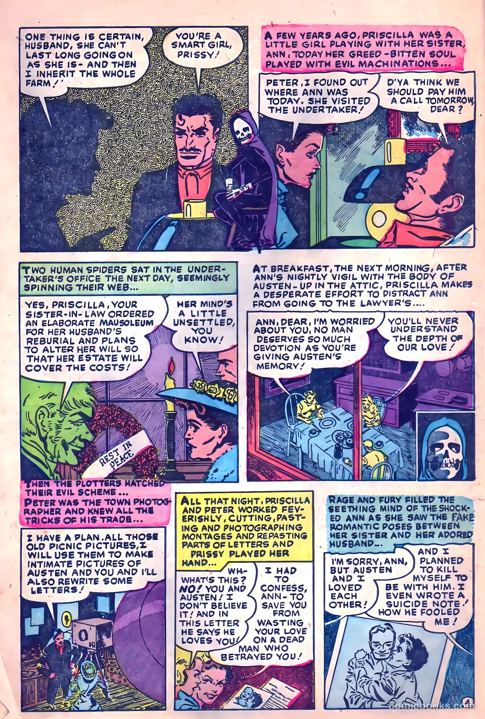 Dark Mysteries #16 (1954, Master Comics) — page 6 of 36