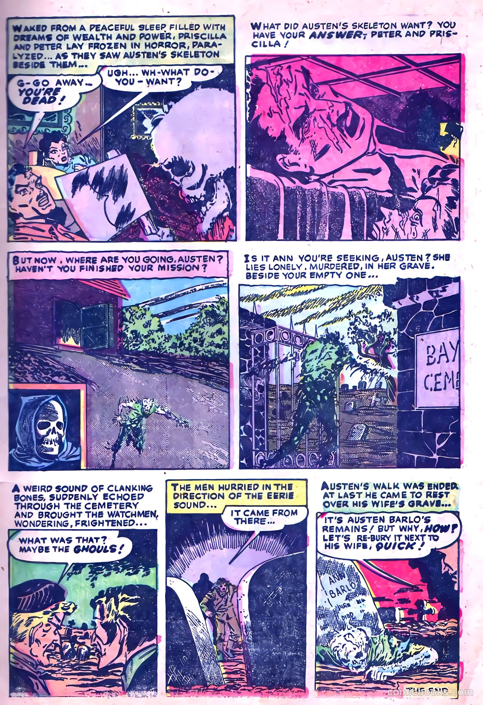 Dark Mysteries #16 (1954, Master Comics) — page 9 of 36