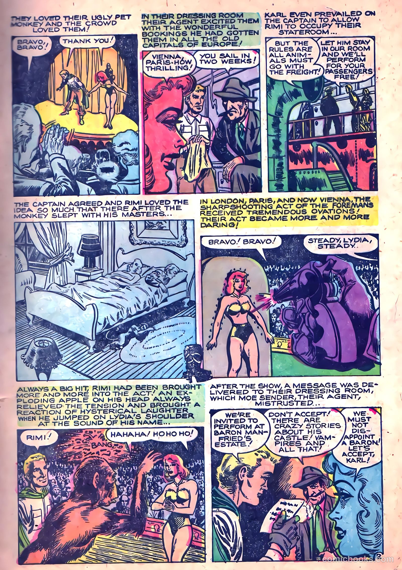 Dark Mysteries #16 (1954, Master Comics) — page 13 of 36