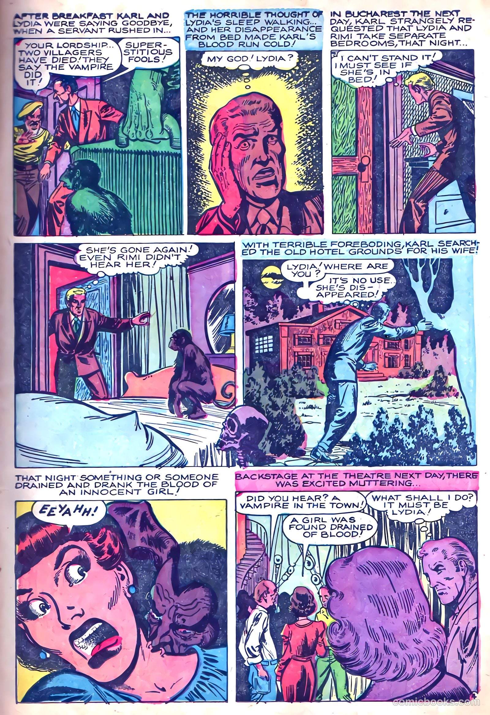 Dark Mysteries #16 (1954, Master Comics) — page 15 of 36