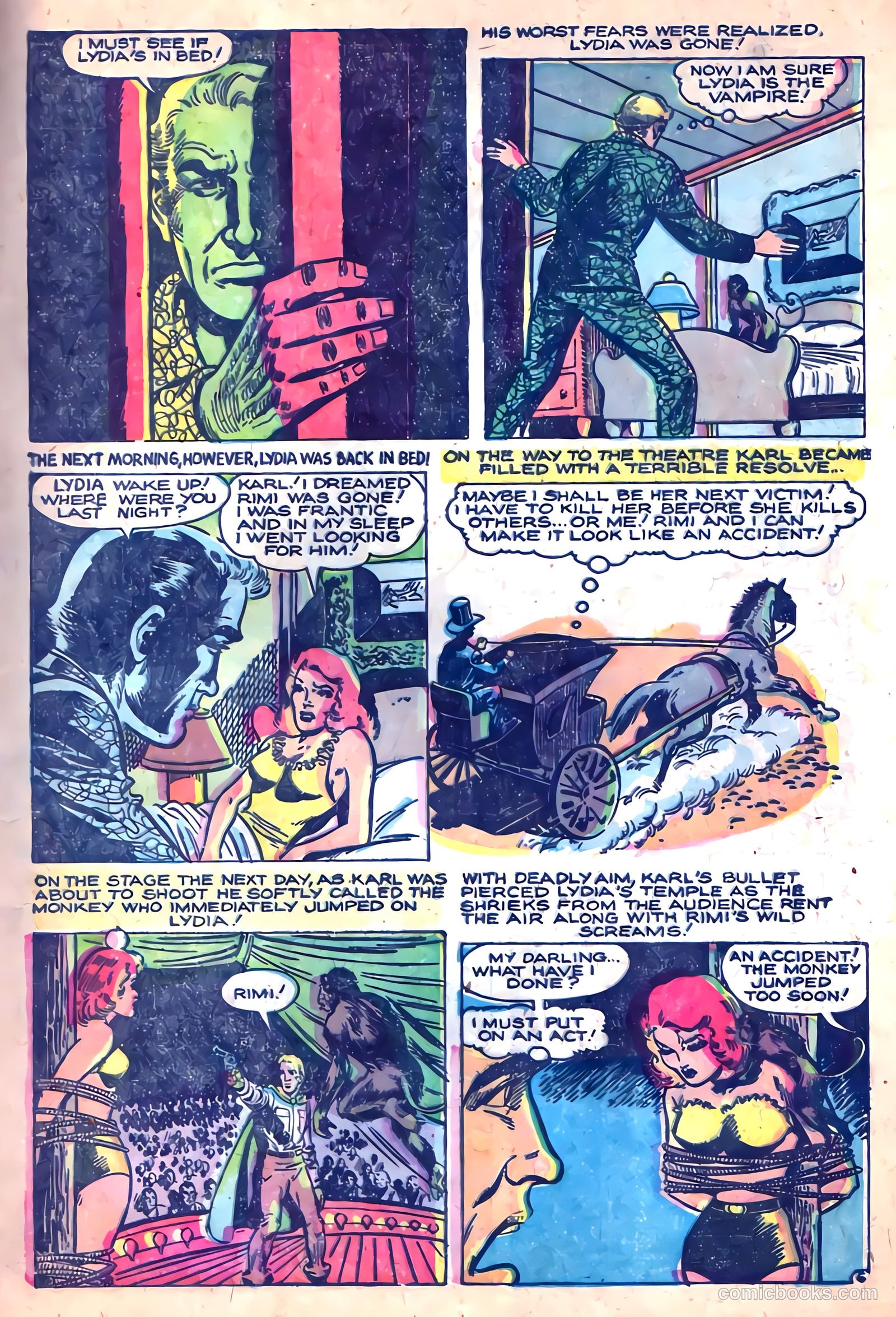 Dark Mysteries #16 (1954, Master Comics) — page 17 of 36