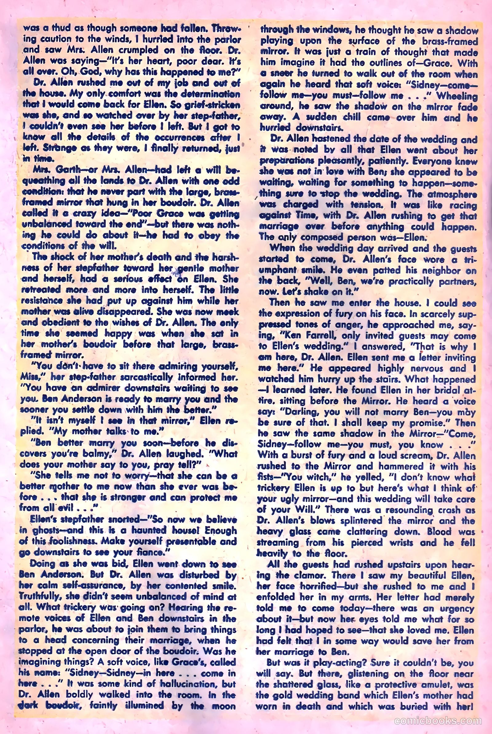 Dark Mysteries #16 (1954, Master Comics) — page 20 of 36